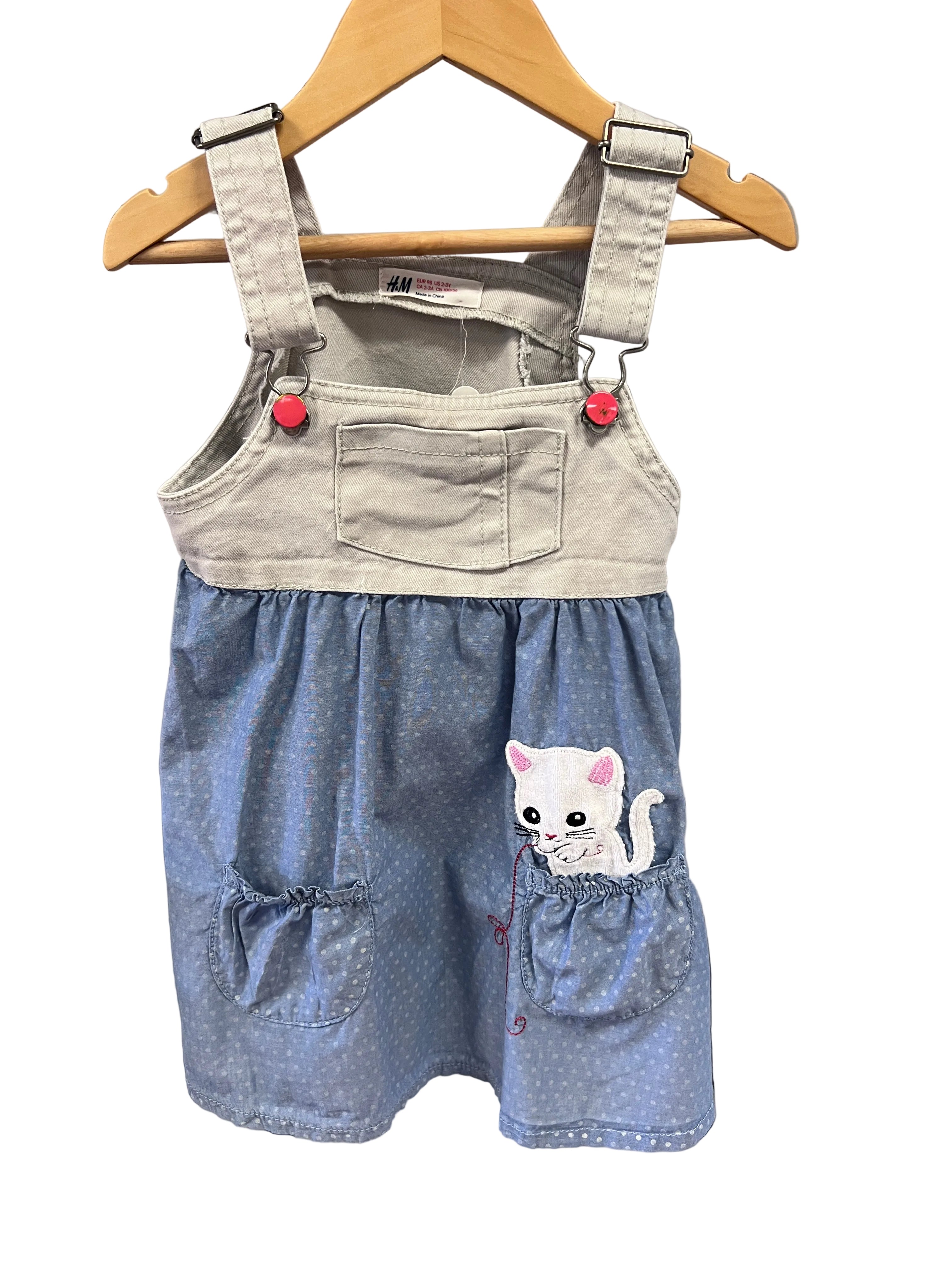 Denim H&M Overalls, 2-3y
