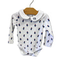 white  Onesie, 6-9m