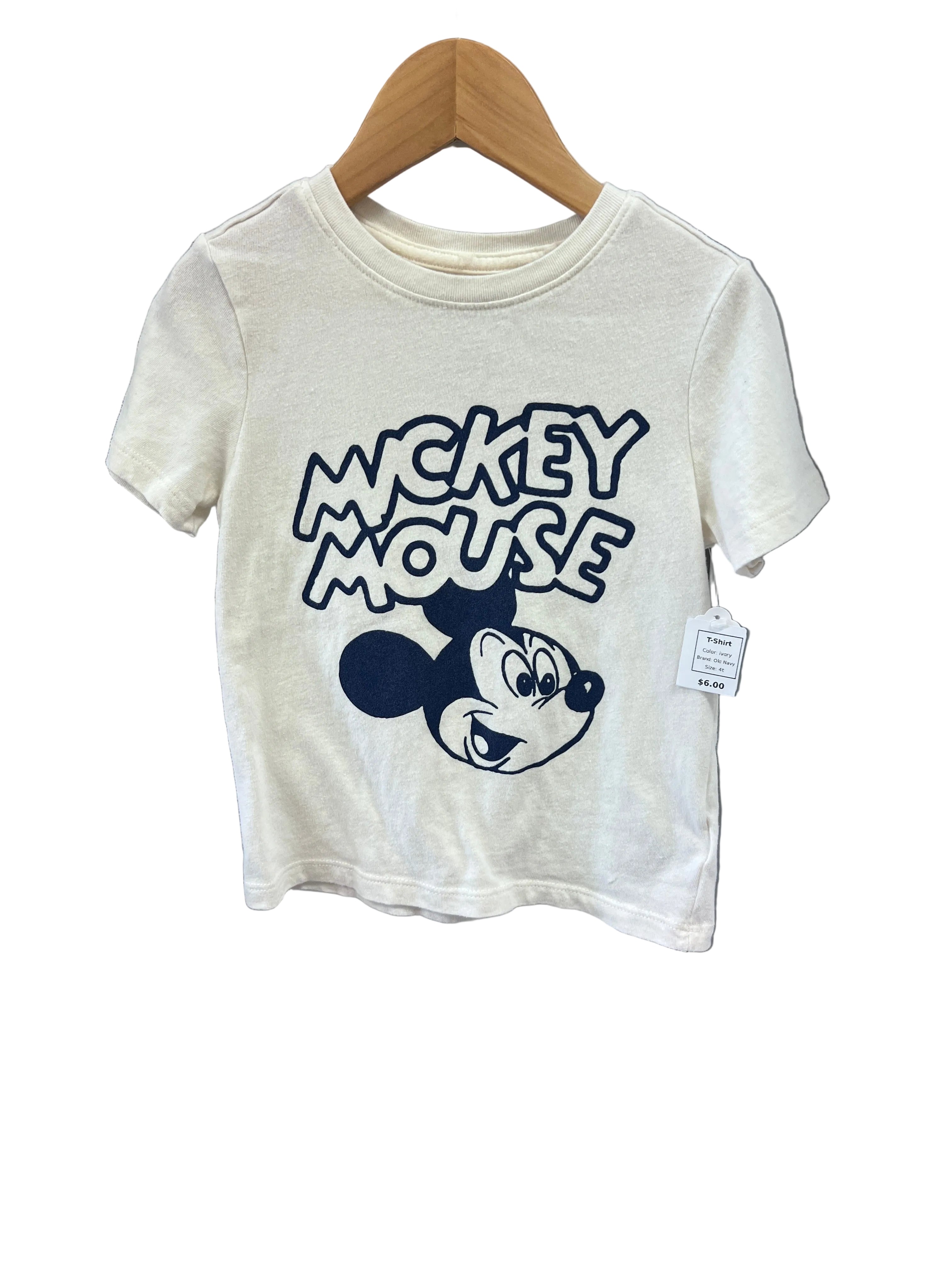 ivory Old Navy T-Shirt, 4t