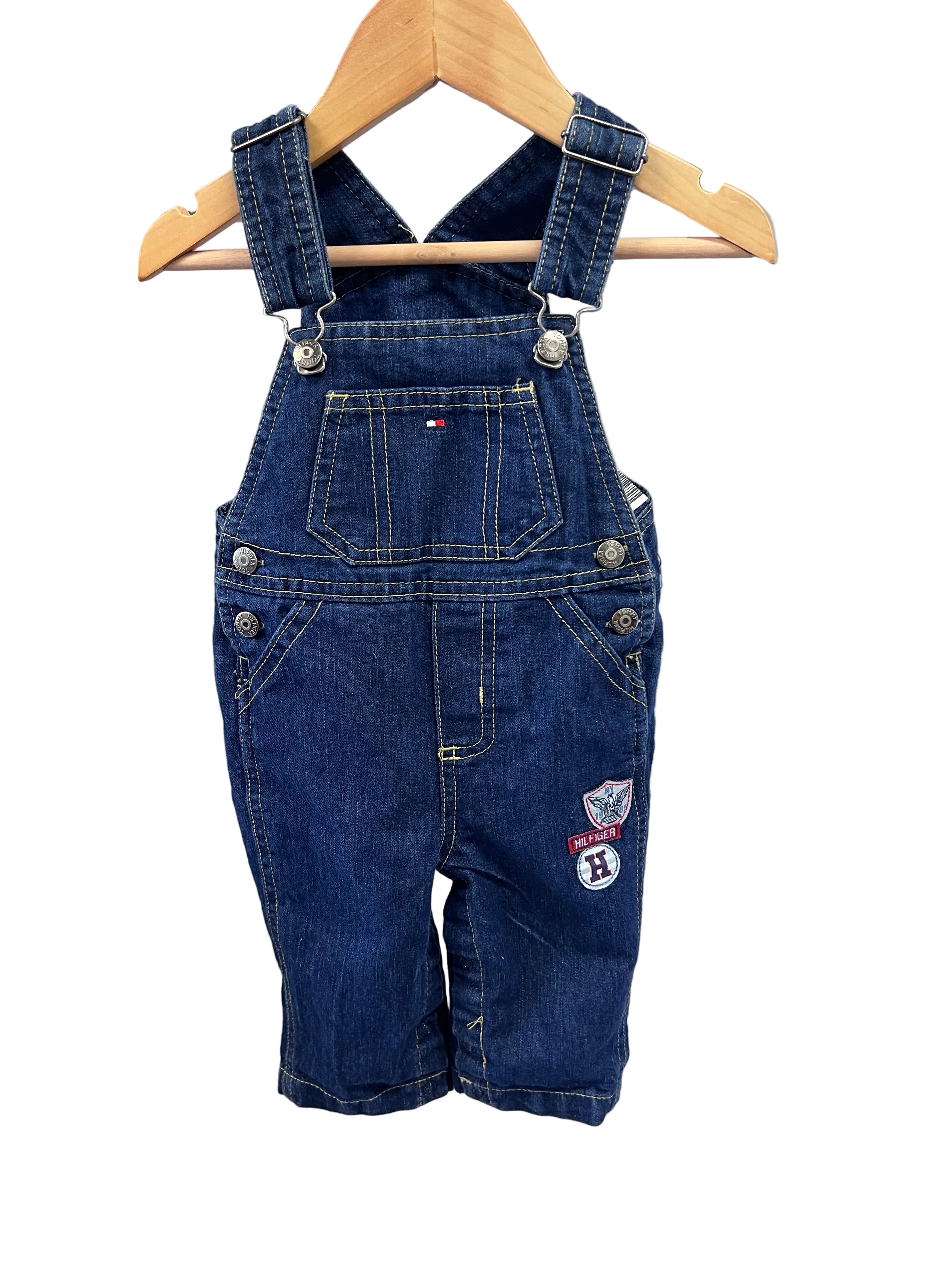 denim Misc Overalls, 6-9m