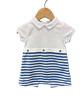 Stripe Jacadi Romper, 6m