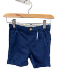 Navy Zara shorts, 18-24m