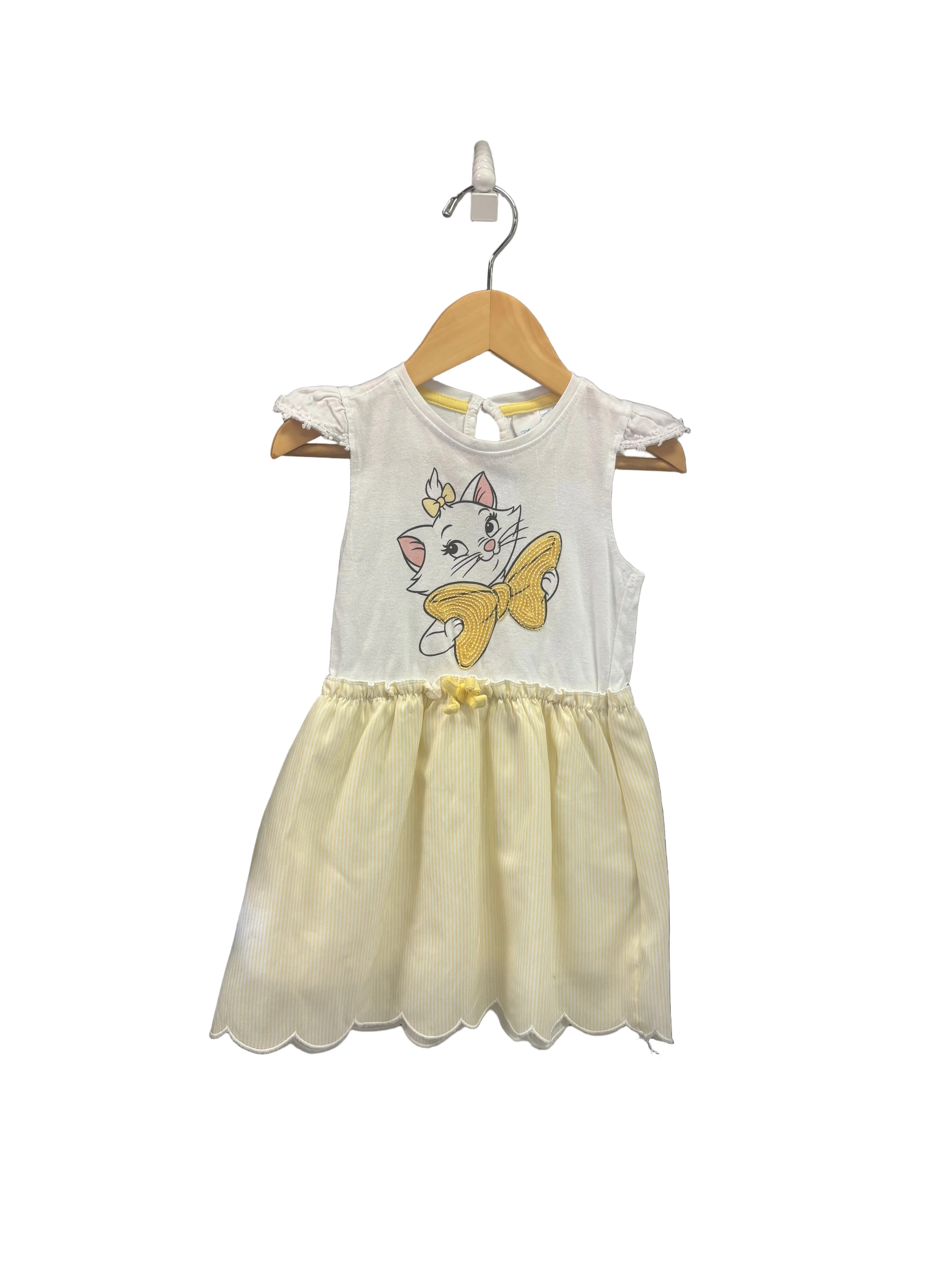 Yellow Disney Dress, 12-18m