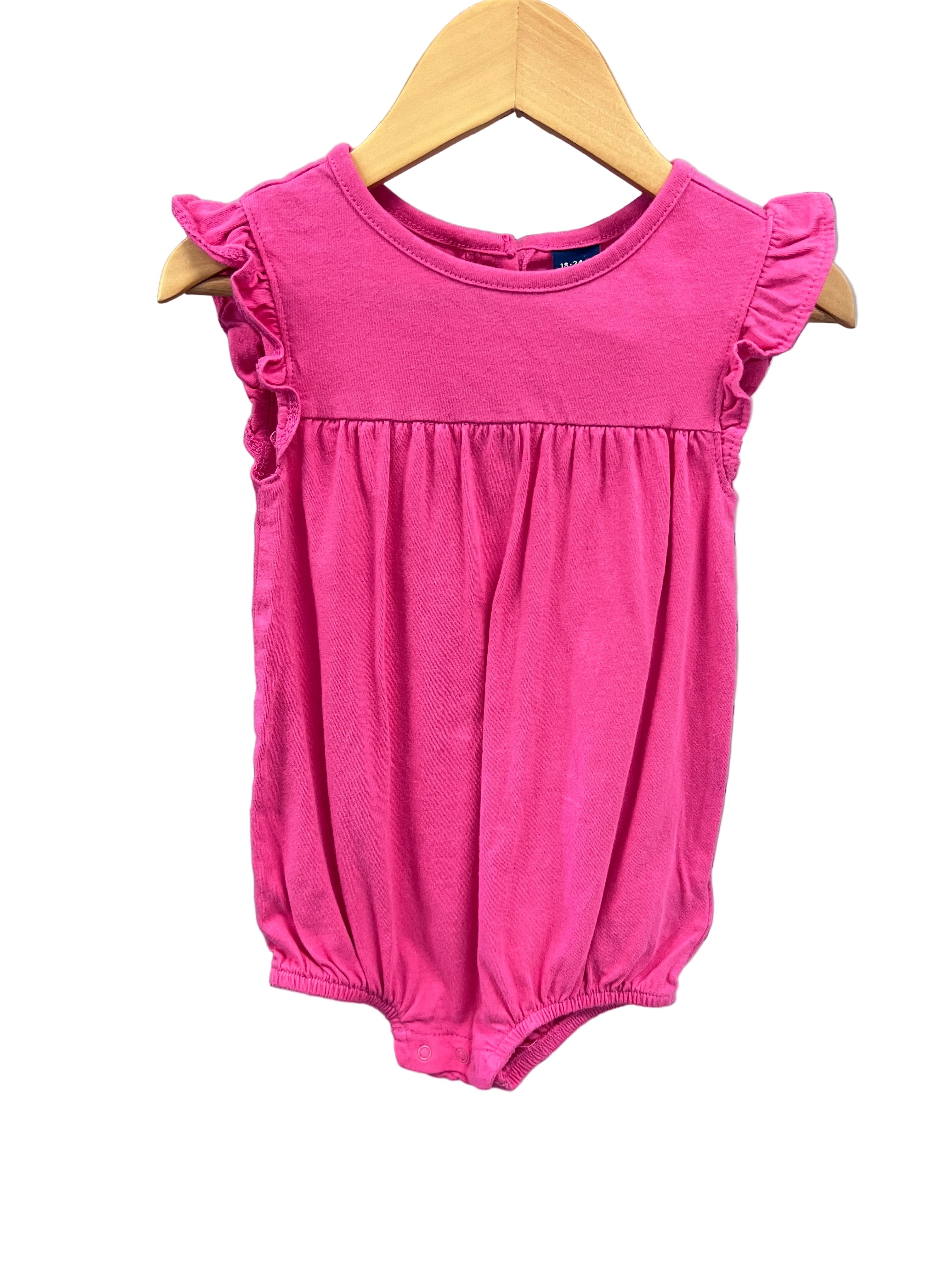 Pink Old Navy Romper, 18-24m