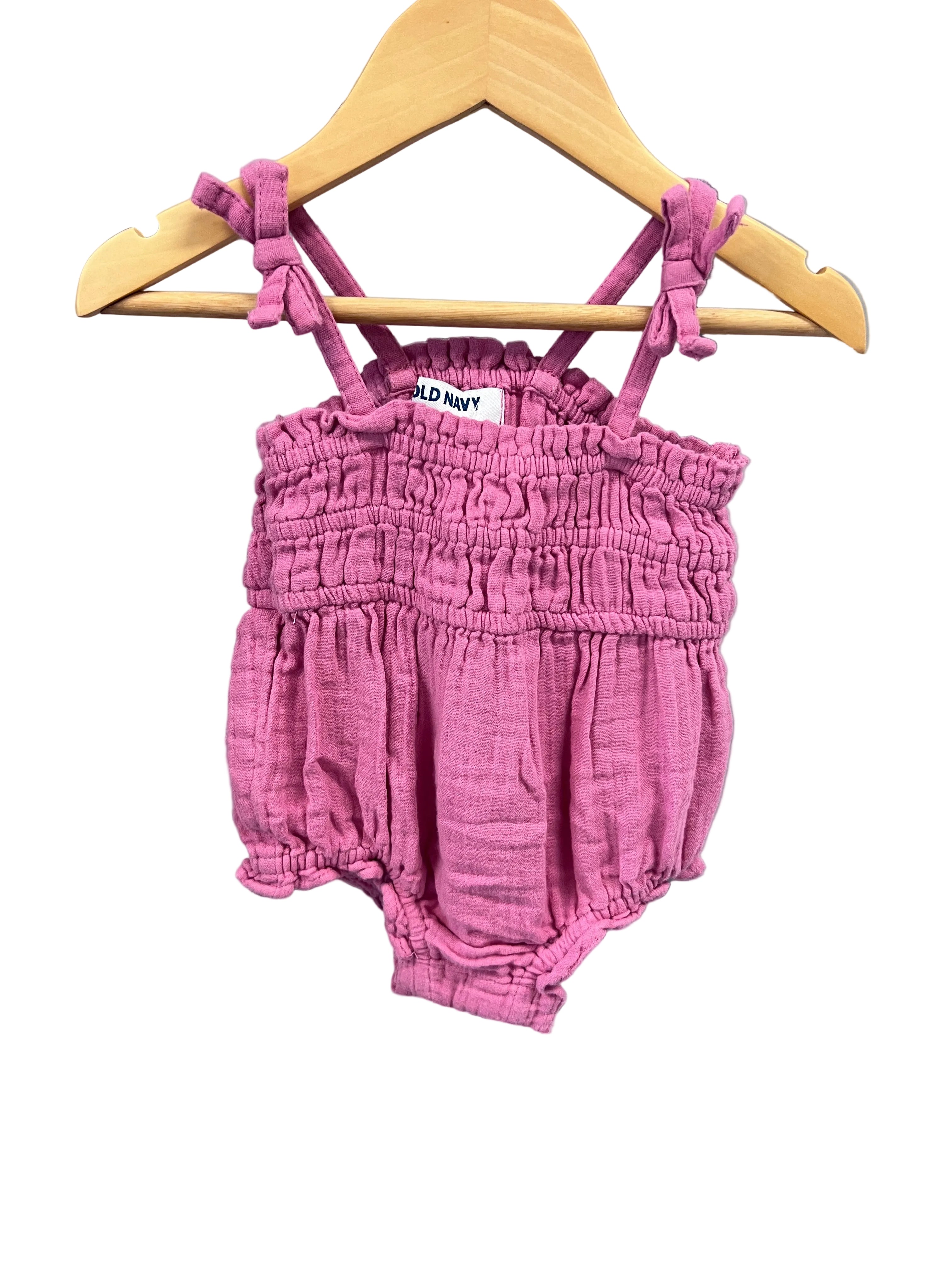 Pink Old Navy Onesie, 3-6m