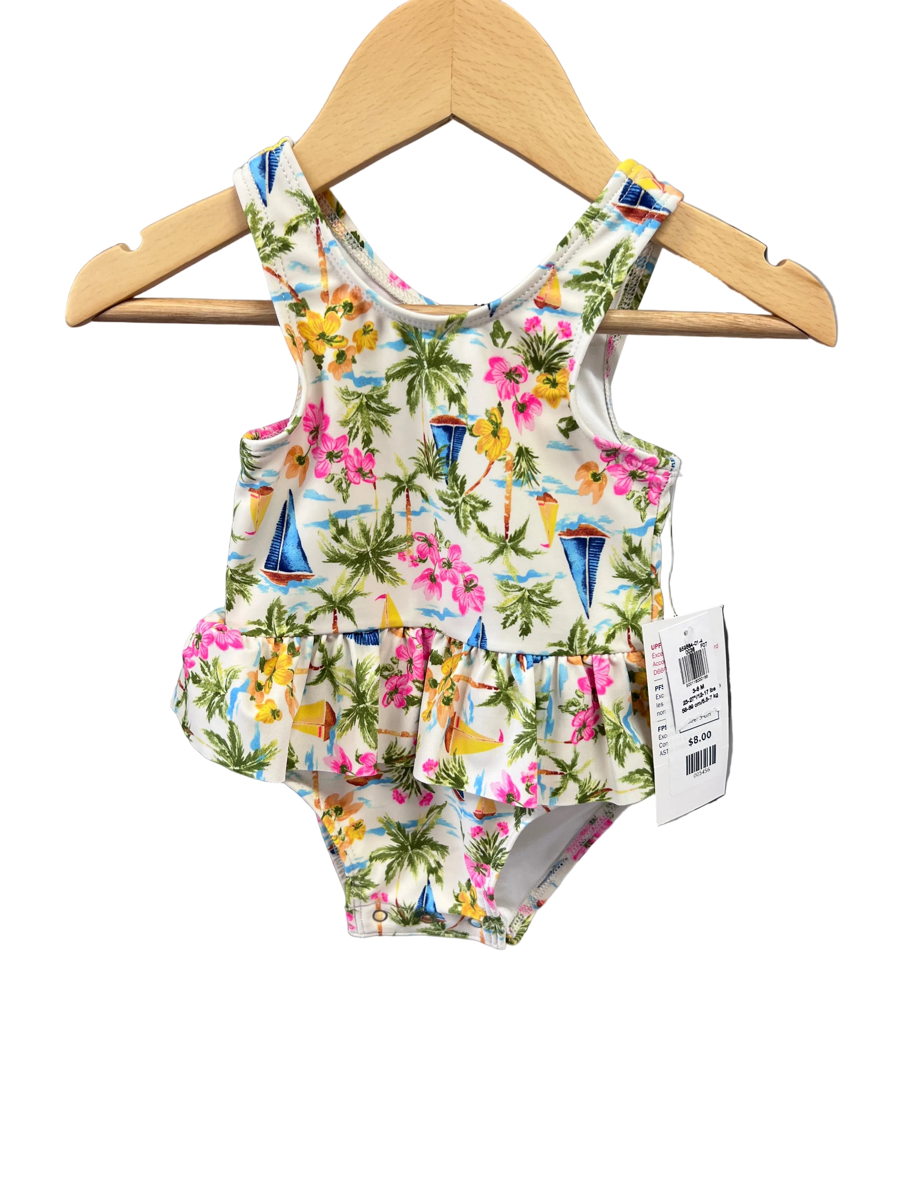 Multi-Color Old Navy Swim, 3-6m
