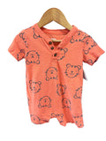 Orange misc Romper, 18m