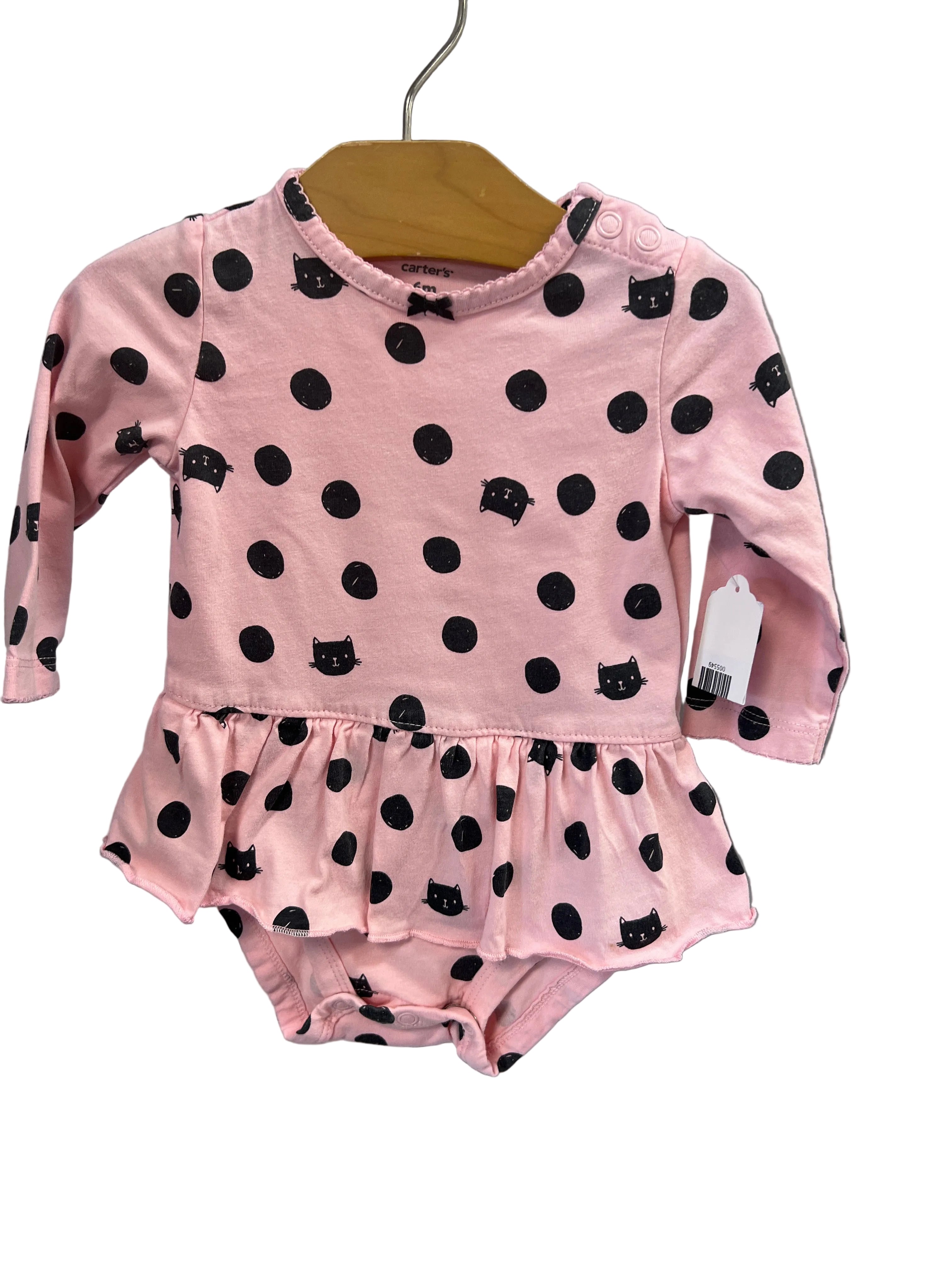 Pink Carters Dress, 6m