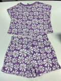 Purple Joe Fresh set, 7-8y