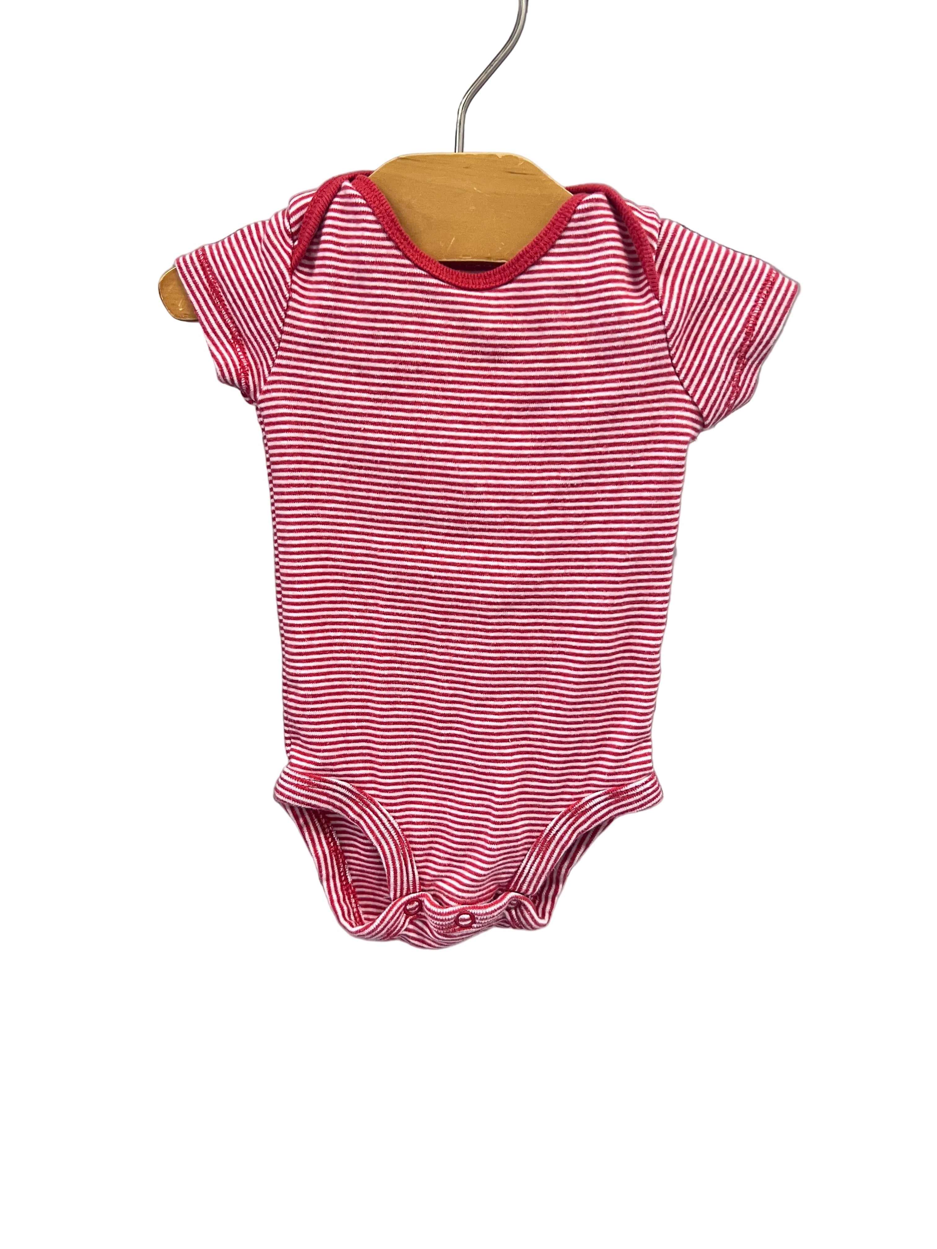 Stripe Carters Onesie, 3m