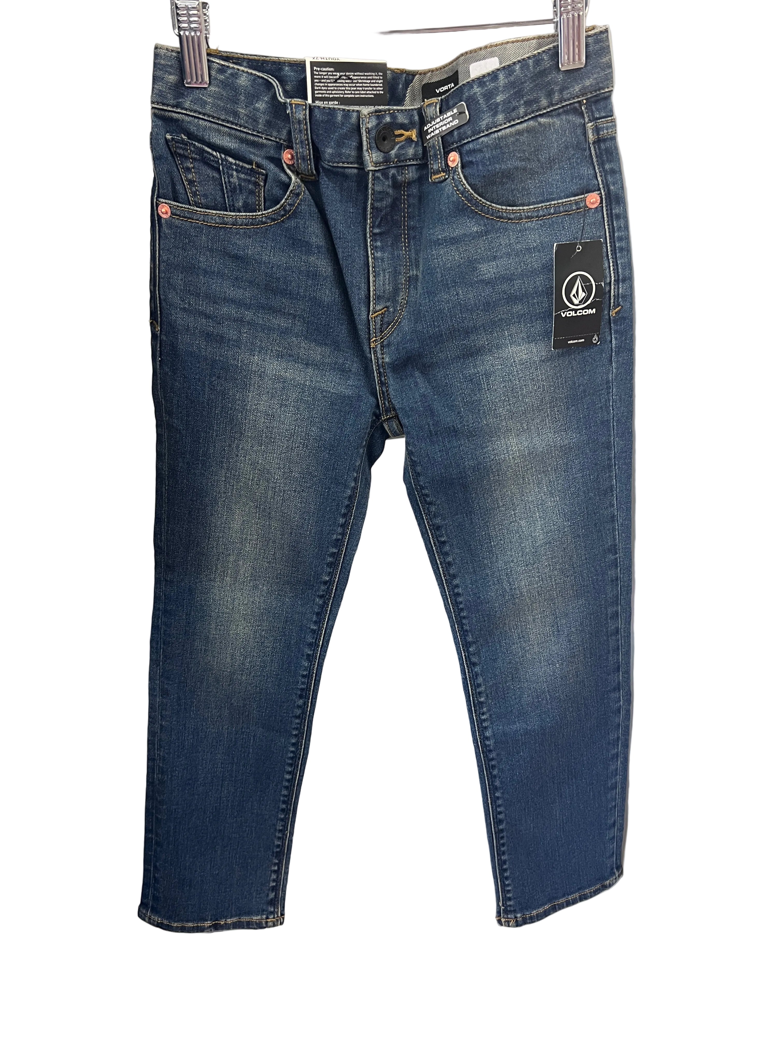 Denim Volcom pants, 7