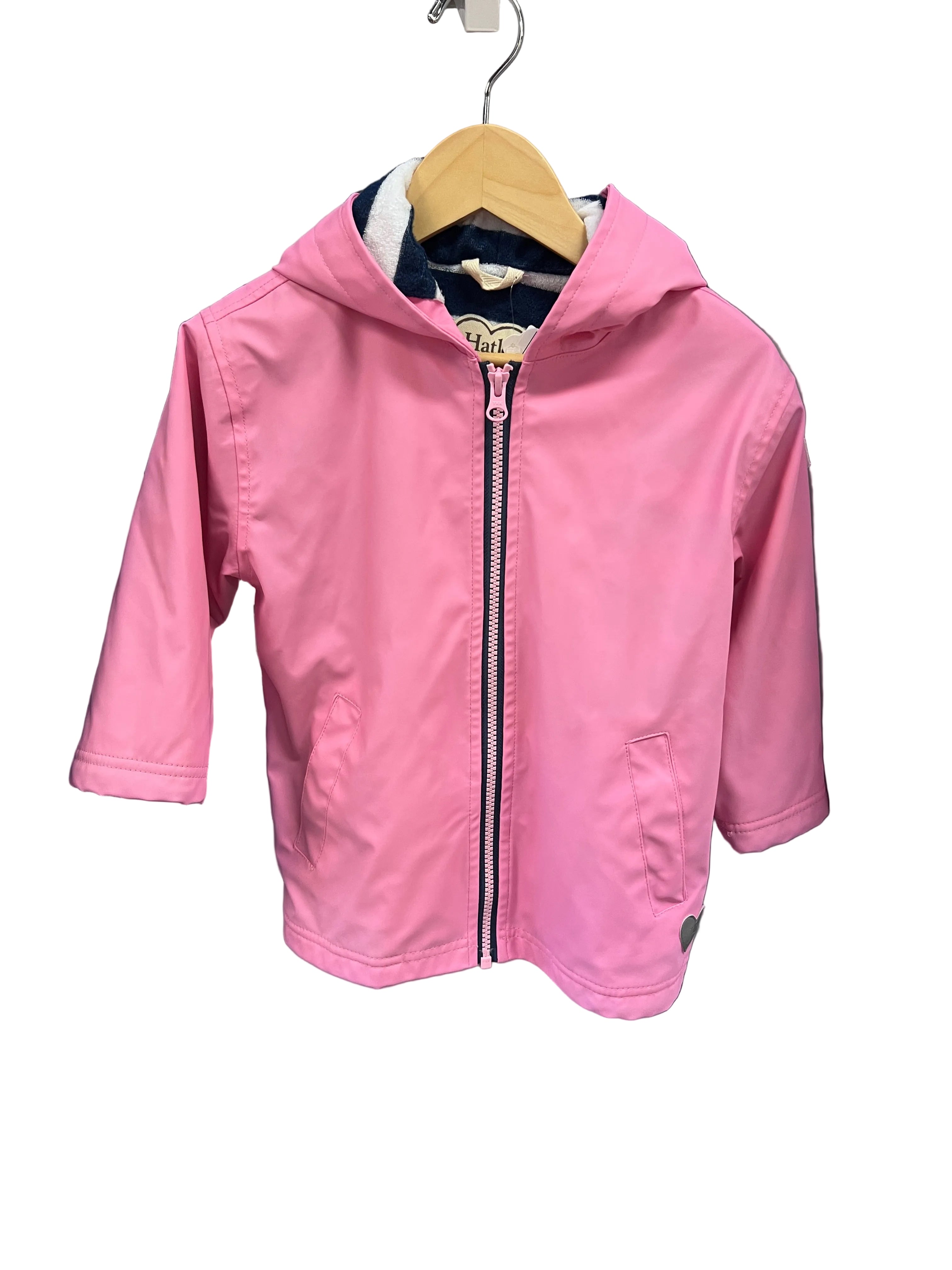 pink hatley Rain Wear, 2-3y