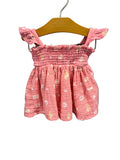 pink Rabbit Bear Set, 3-6m