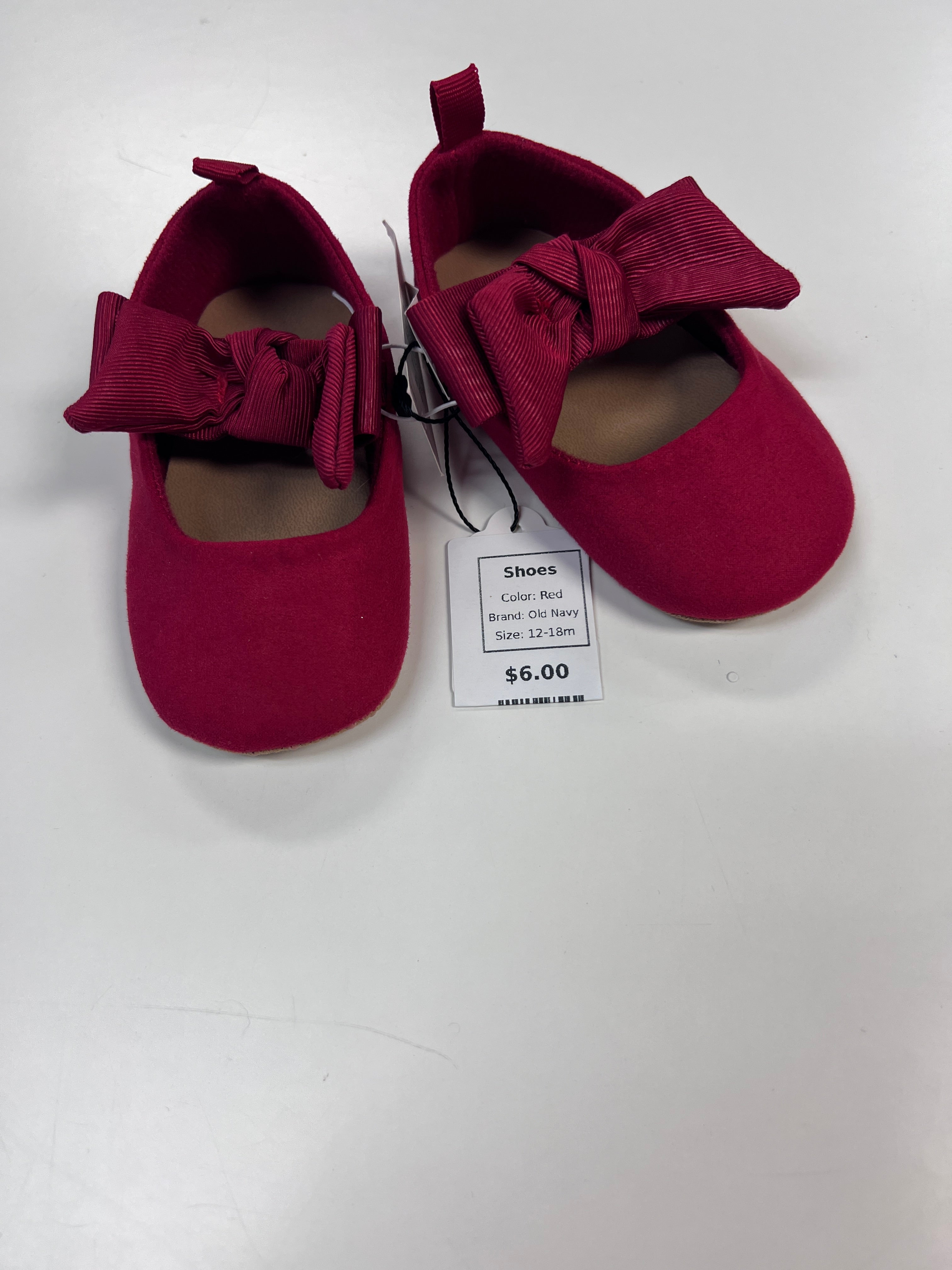 Red Old Navy Shoes, 12-18m