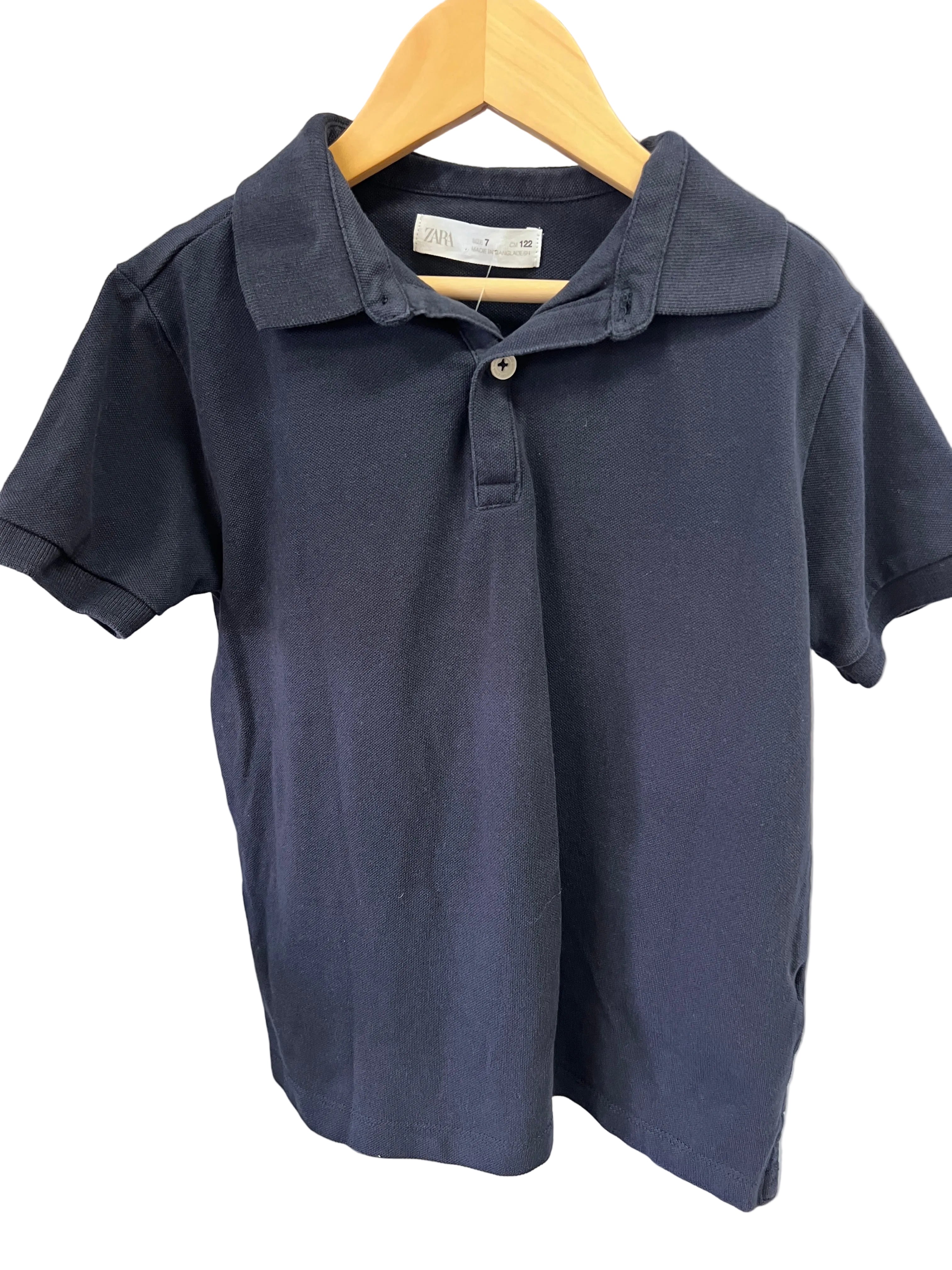Navy Zara Shirt, 7y