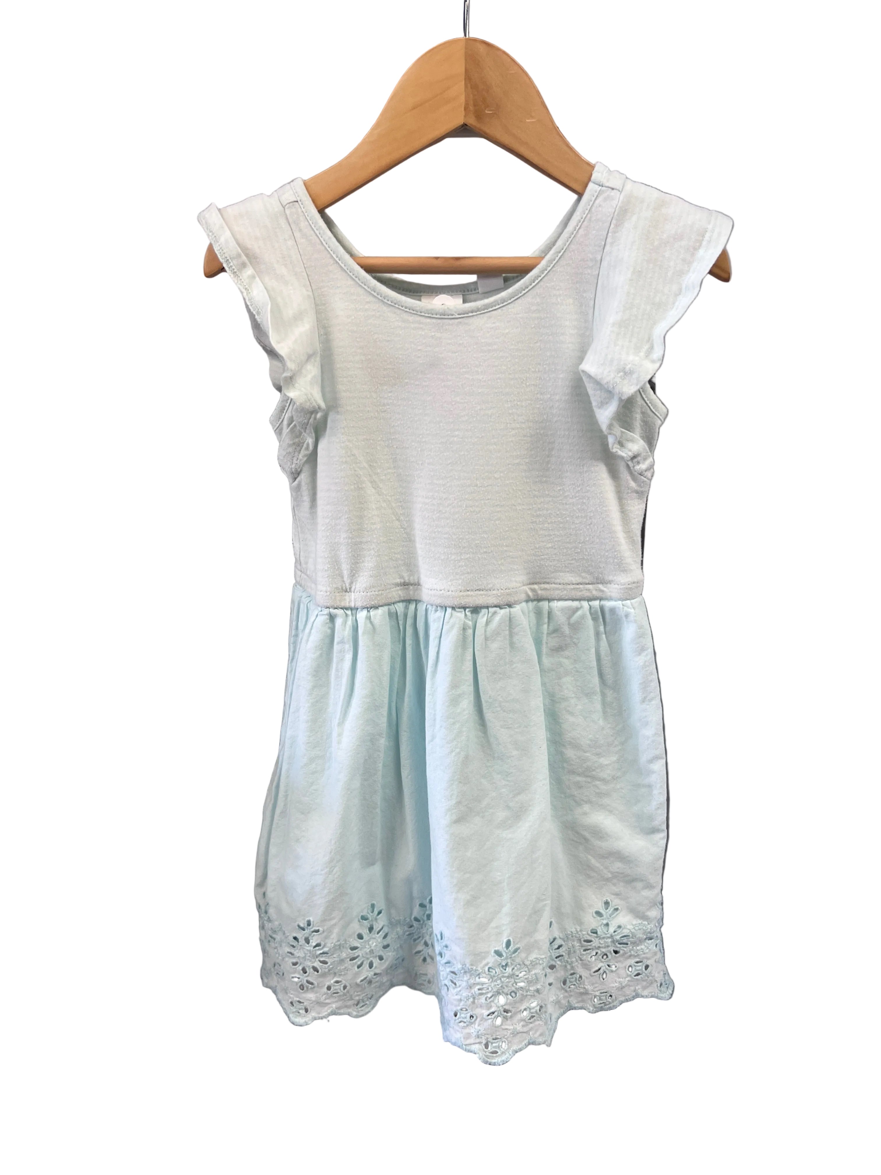 Stripe Gap Dress, 4-5y