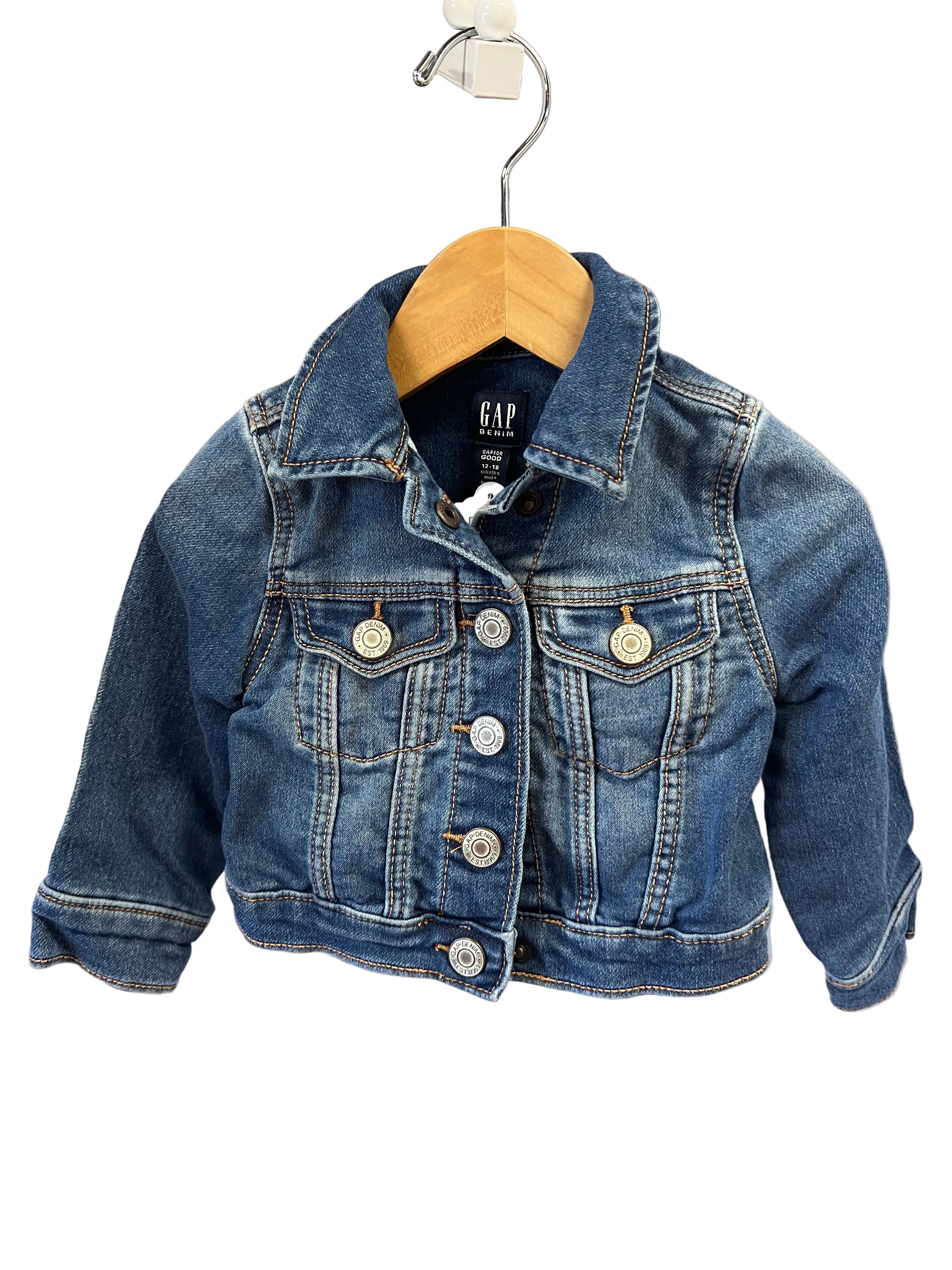 Denim Gap Jacket, 12-18m