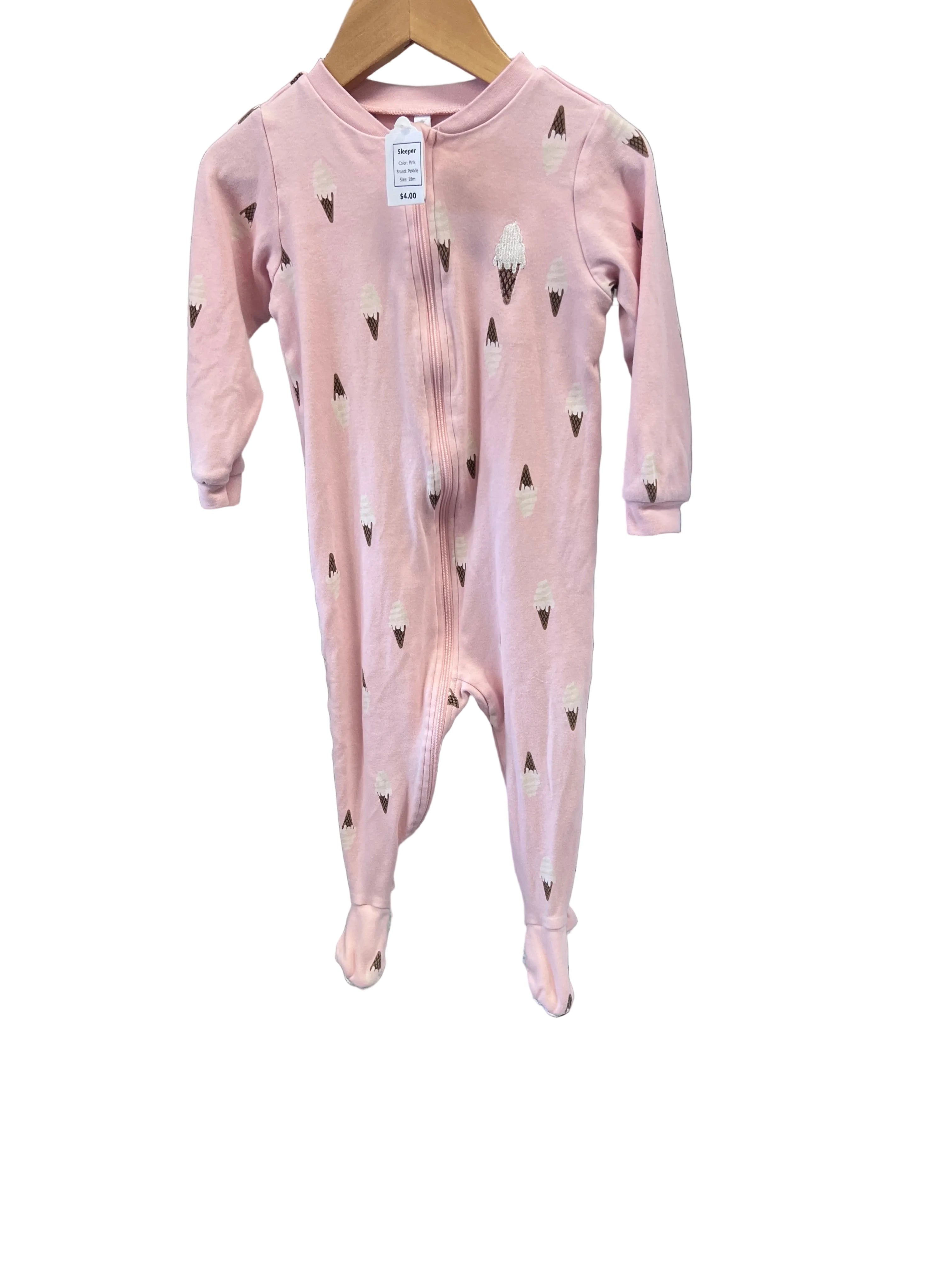Pink Pekkle Sleeper, 18m