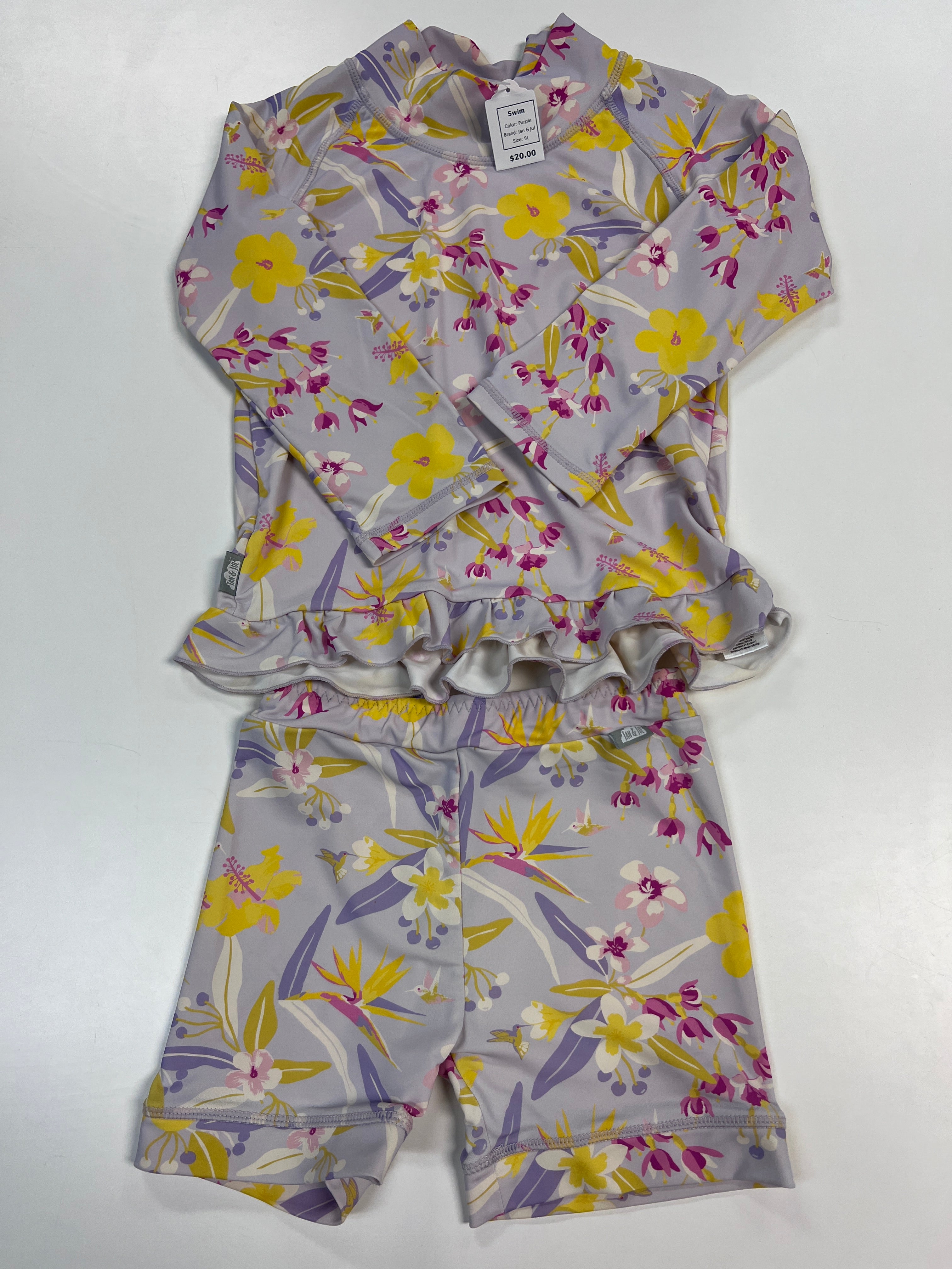 Purple Jan & Jul Swim, 5t