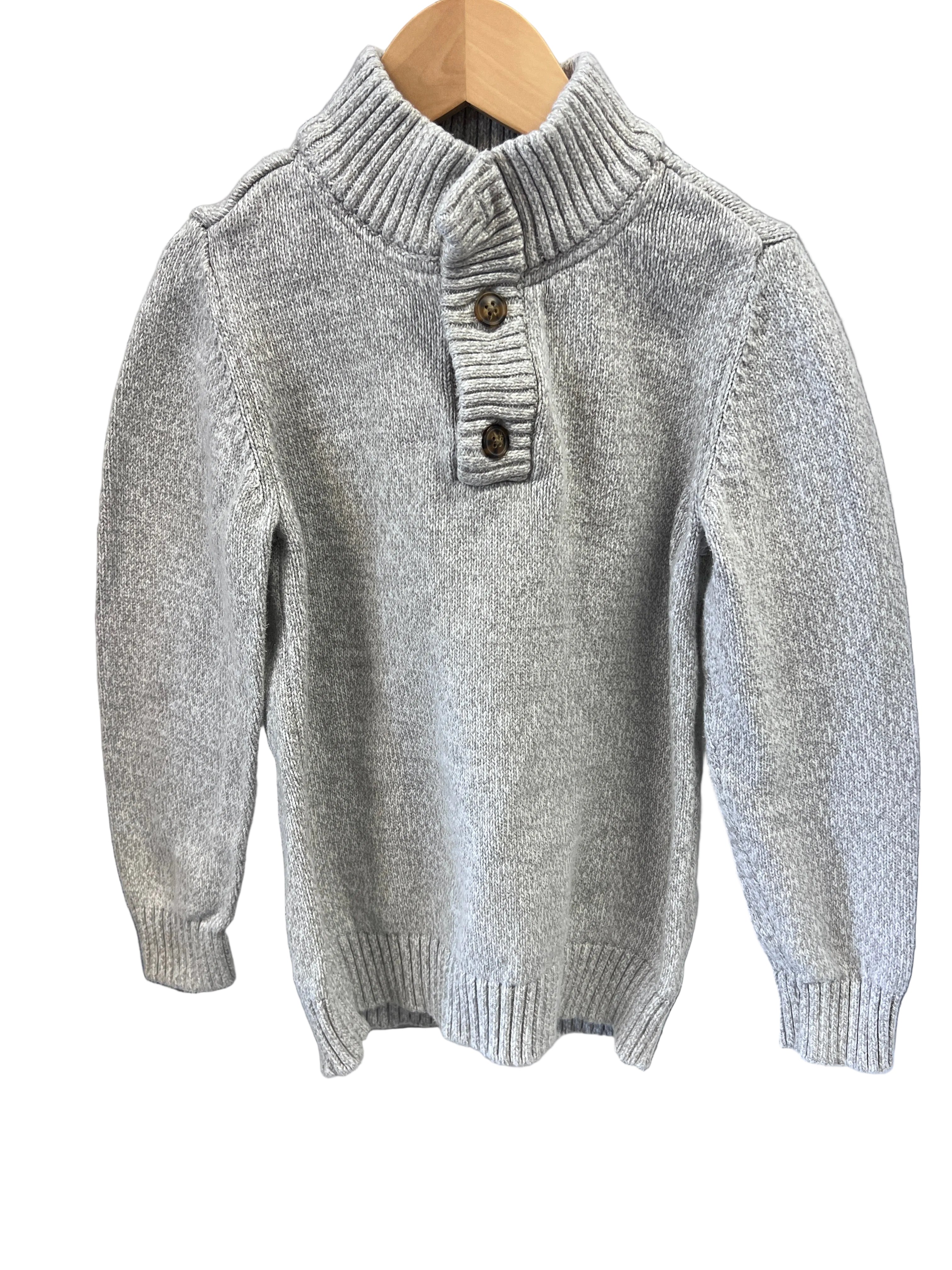 grey Carters Knit Sweater, 7y