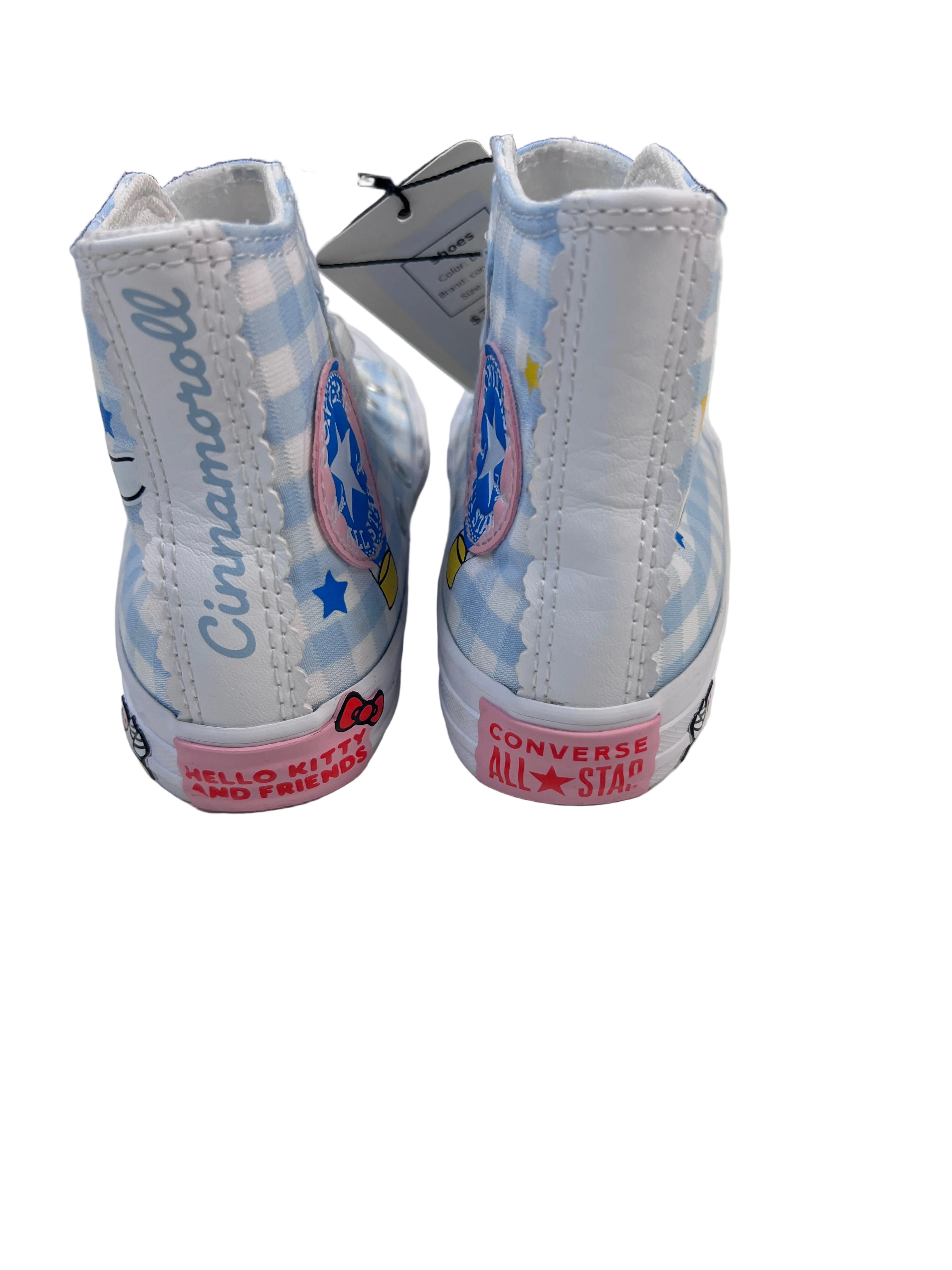blue converse shoes, C11