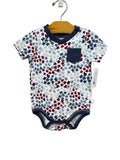 Multi-Color Burts Bees Onesie, 6-9m