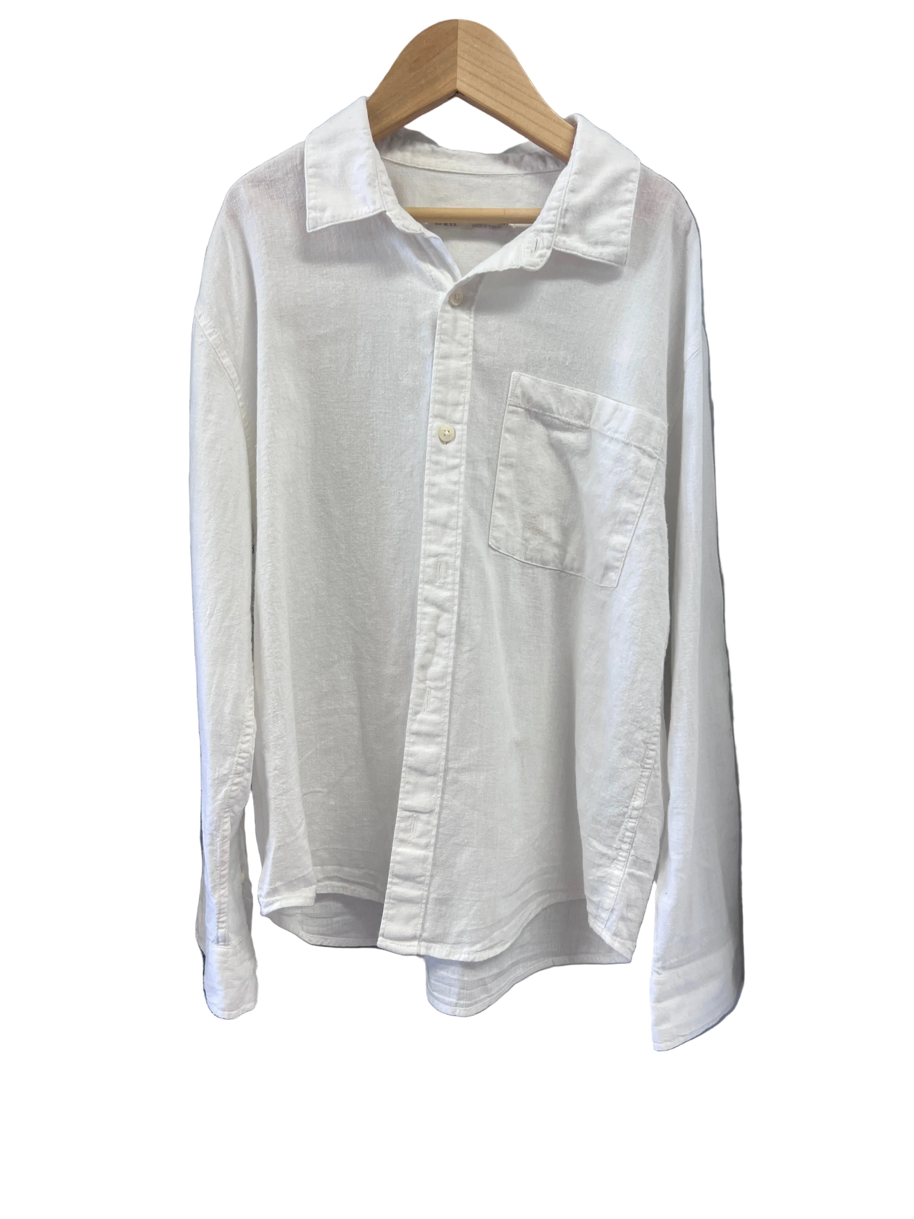 White Zara Dress Shirt, 9y