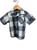 Plaid Ben Sherman Dress Shirt, 12m