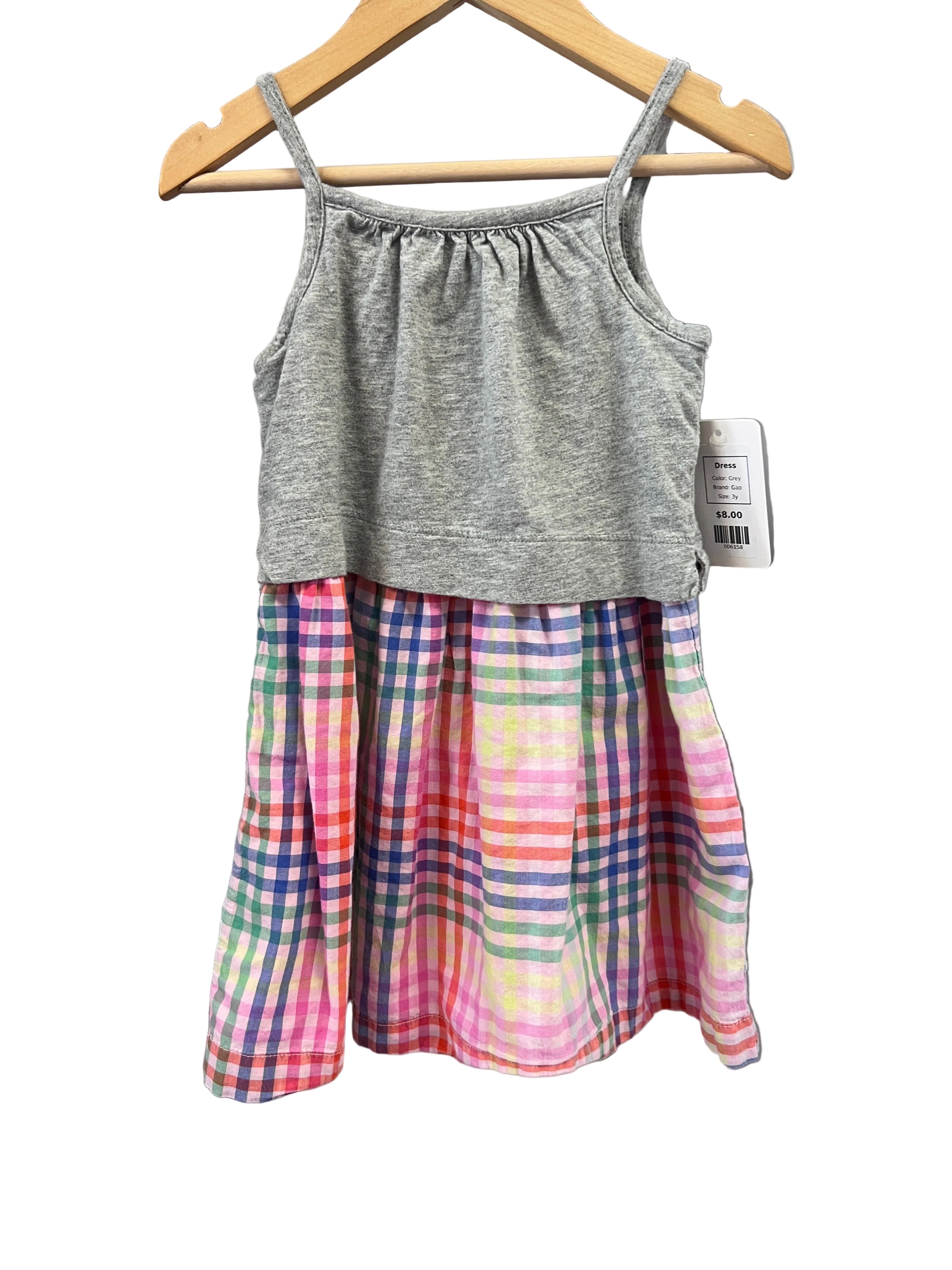 Grey Gap Dress, 3y