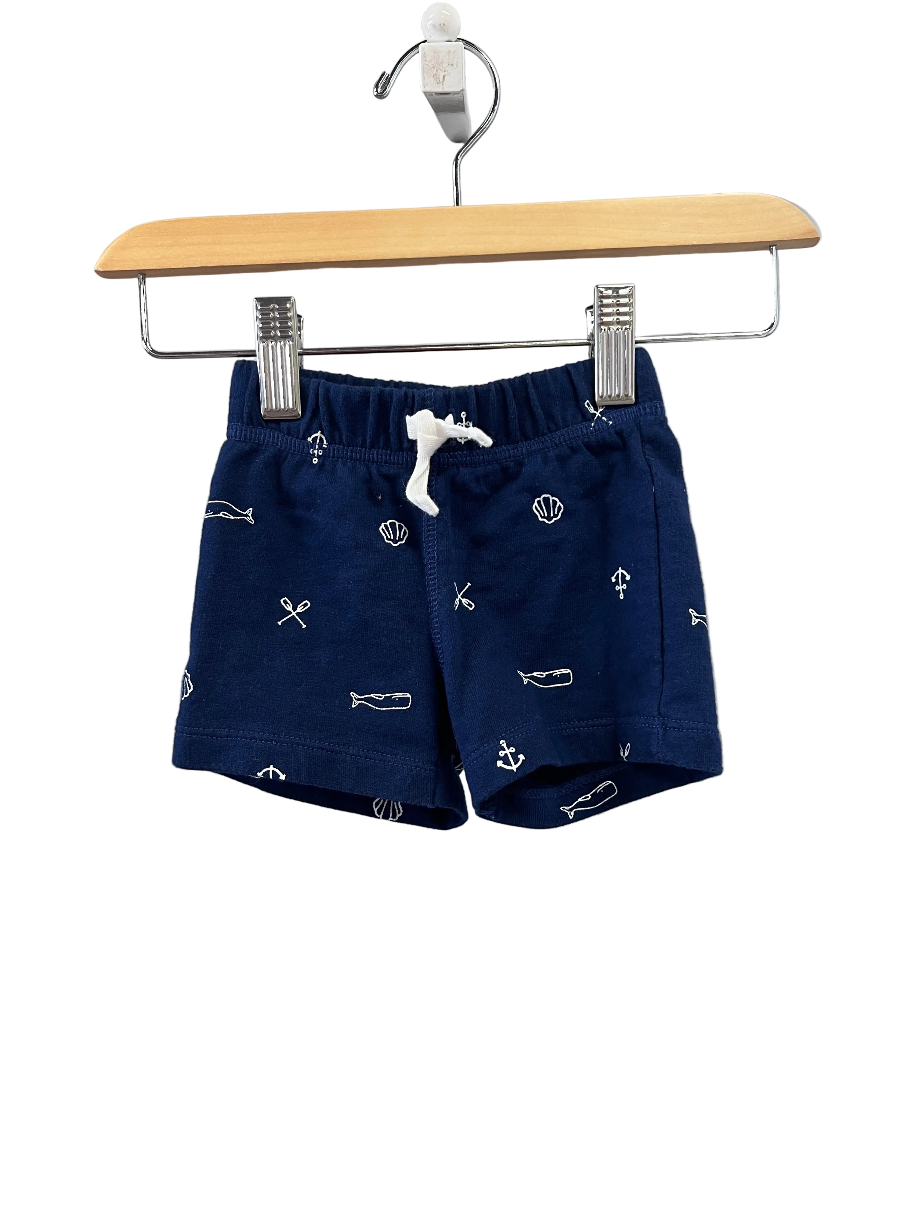 Navy Carters Shorts, 3m