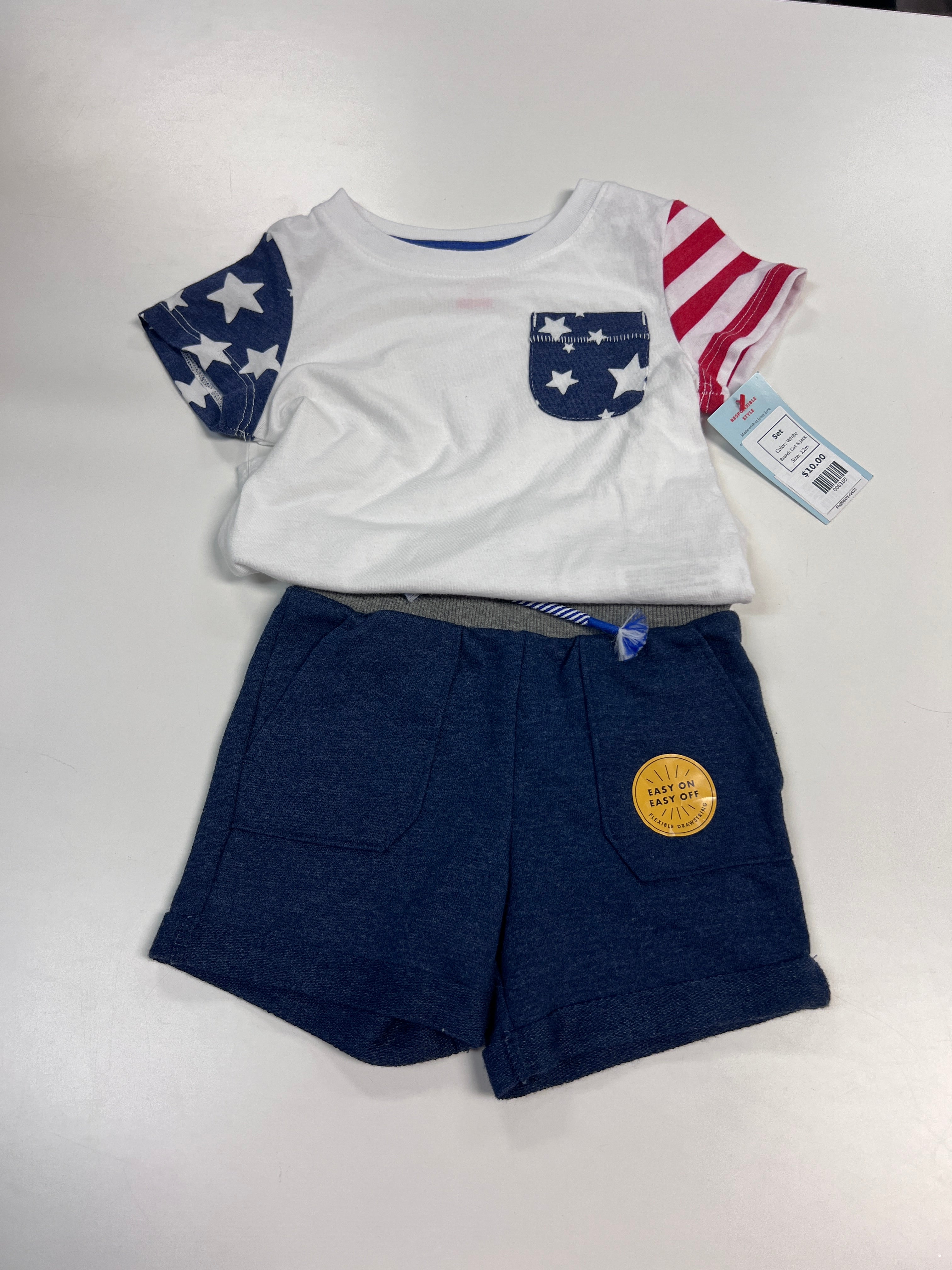 White Cat & Jack Set, 12m