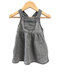 Grey H&M Pinafore, 4-6m