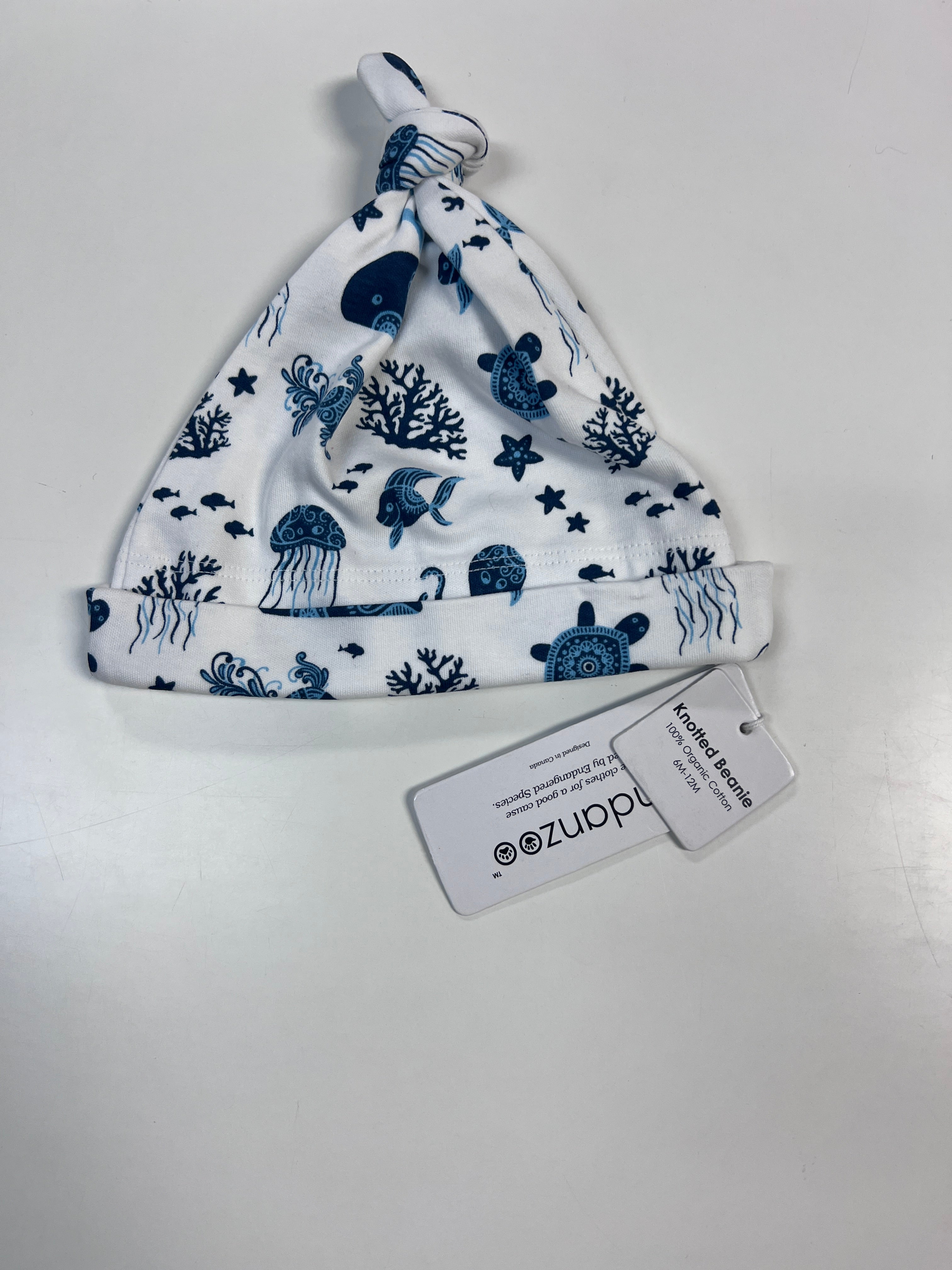 White Misc Hat, 6-12m