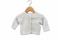 White Misc Knit Sweater, Newborn