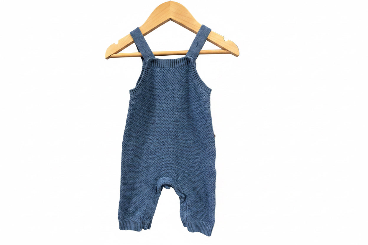 Blue Gap Romper, 0-3m