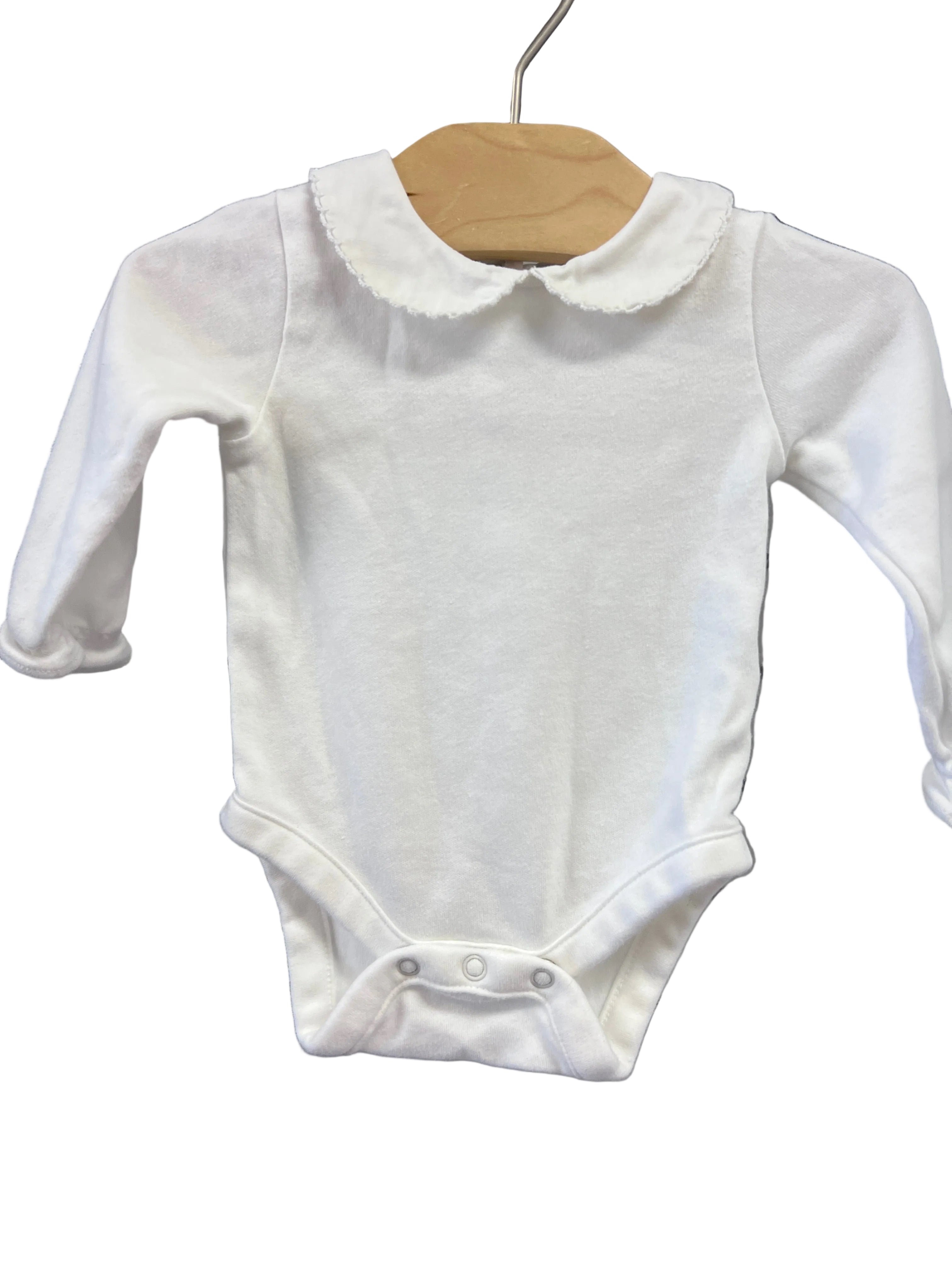 White John Lewis Onesie, Newborn