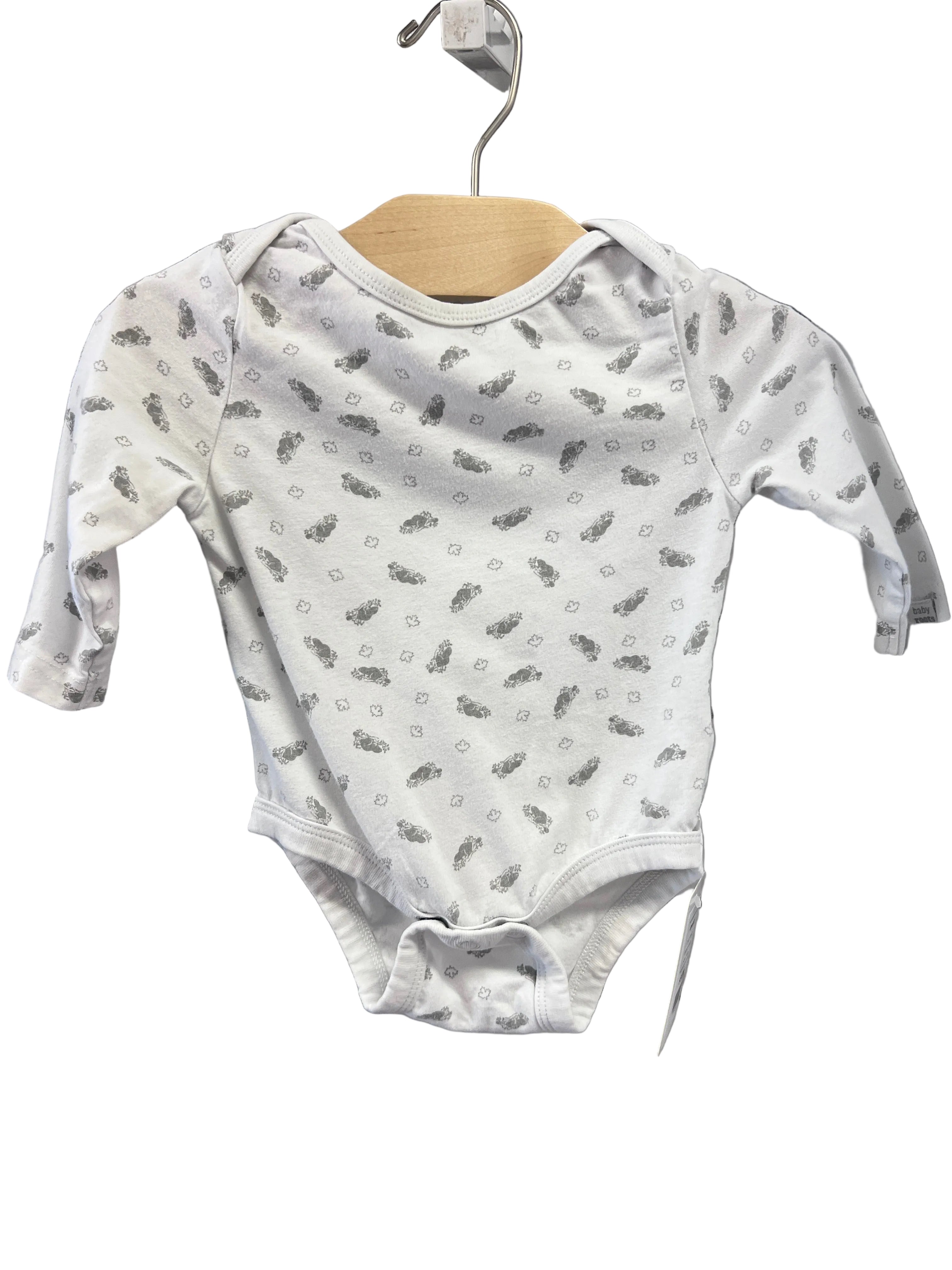 White Roots Onesie, 3-6m