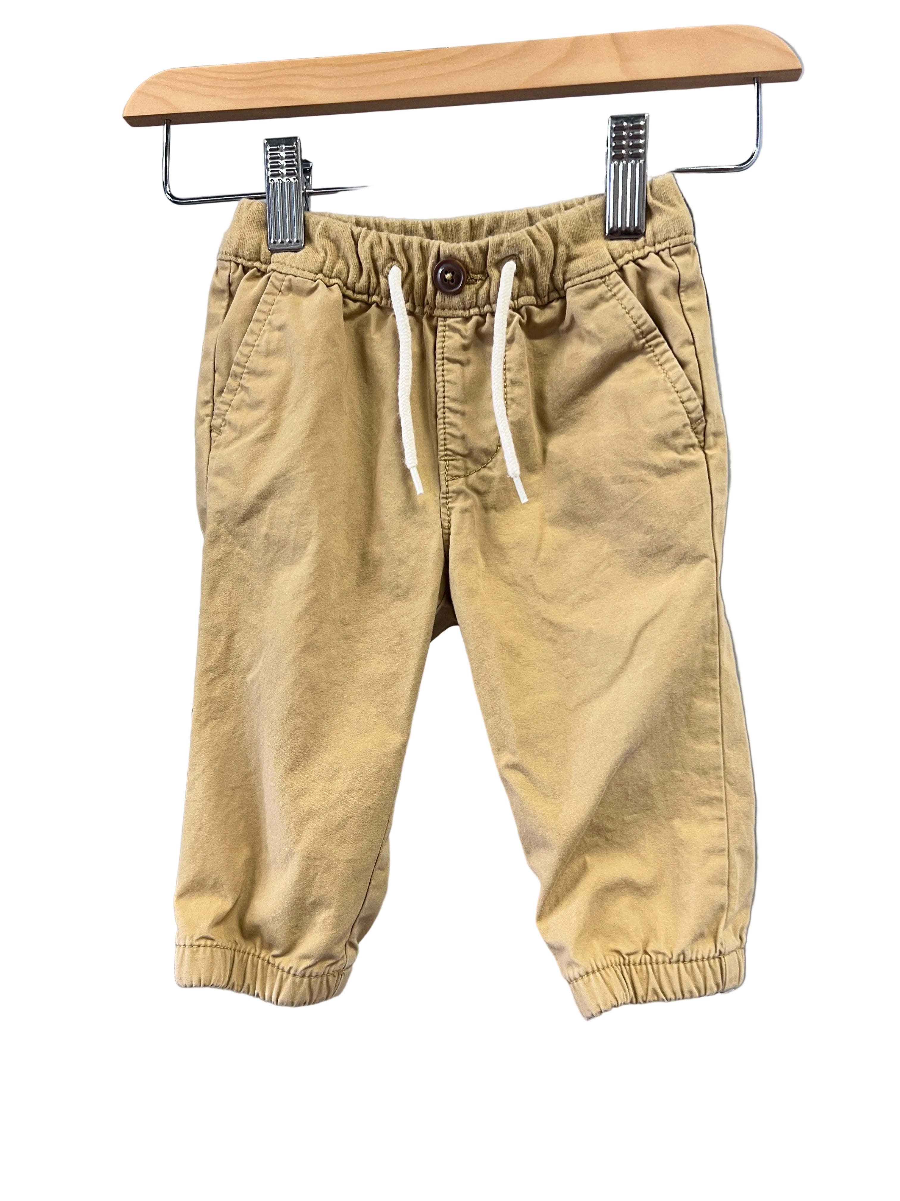Khaki Gap Pants, 6-12m