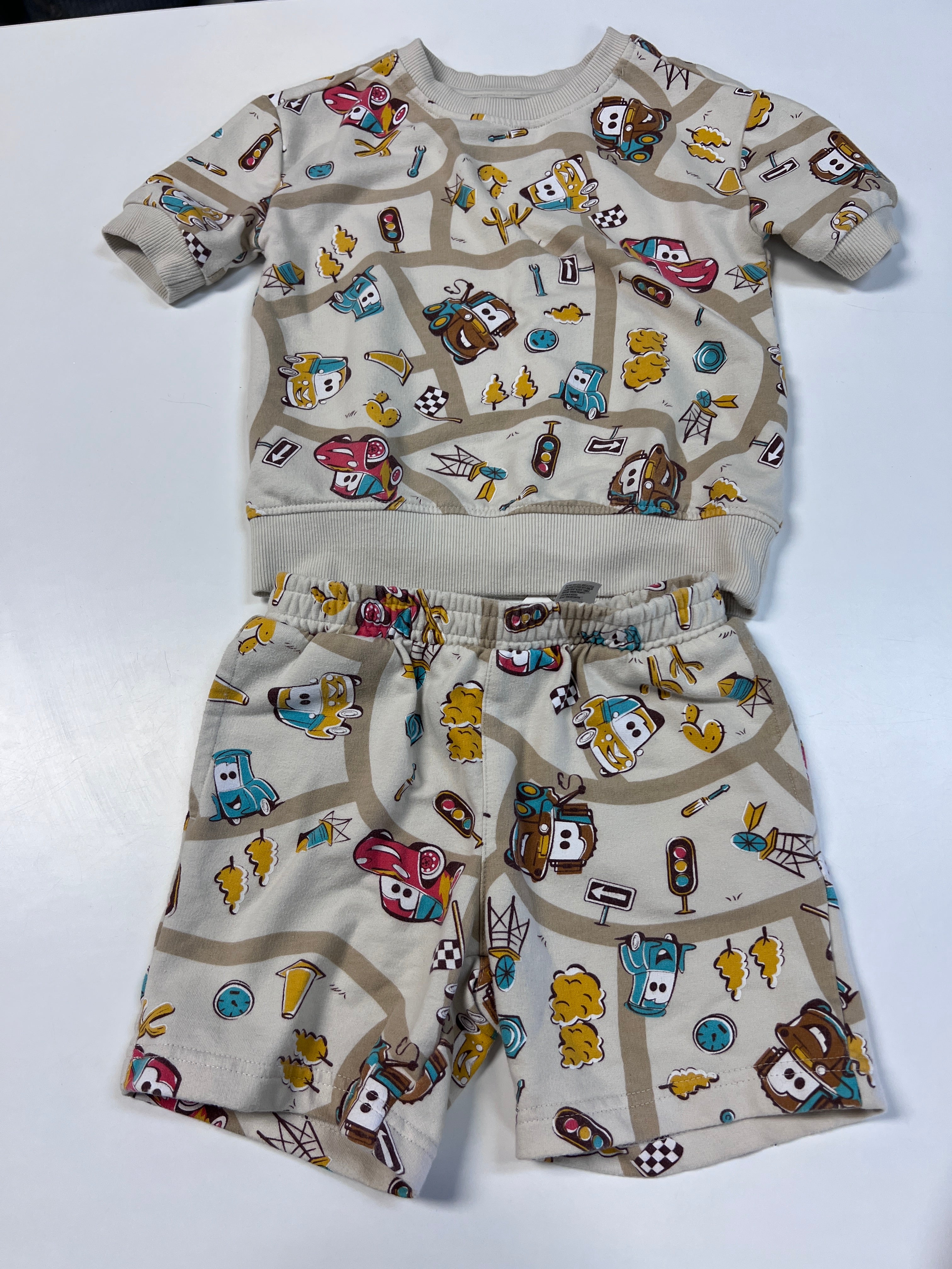 Beige Disney Set, 4T