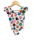 beige H&M Swim, 1.5-2y