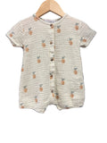 yellow Zara romper, 3-6m