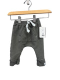 Green misc pants, 3-6m