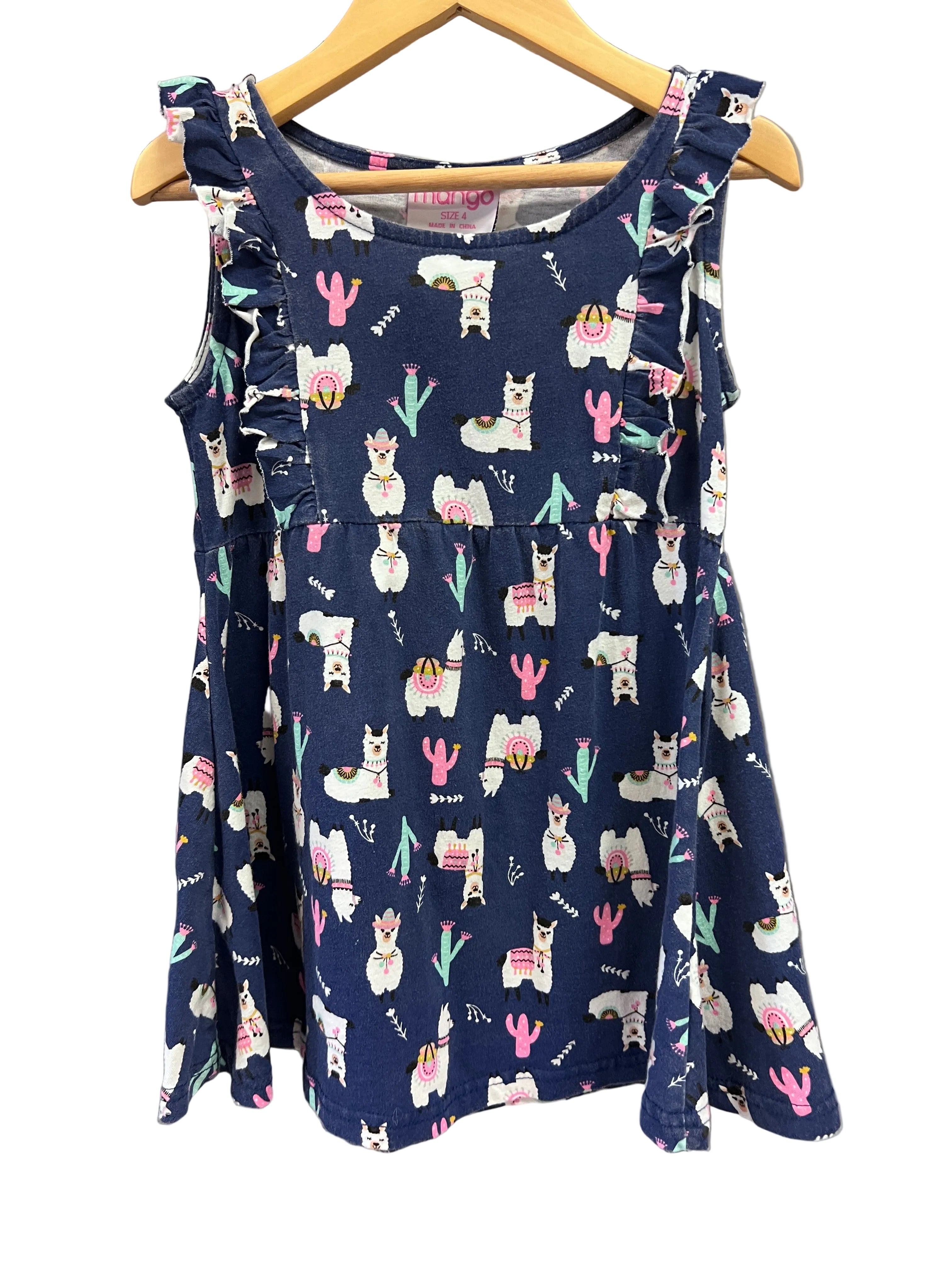 navy Mango Dress, 4y