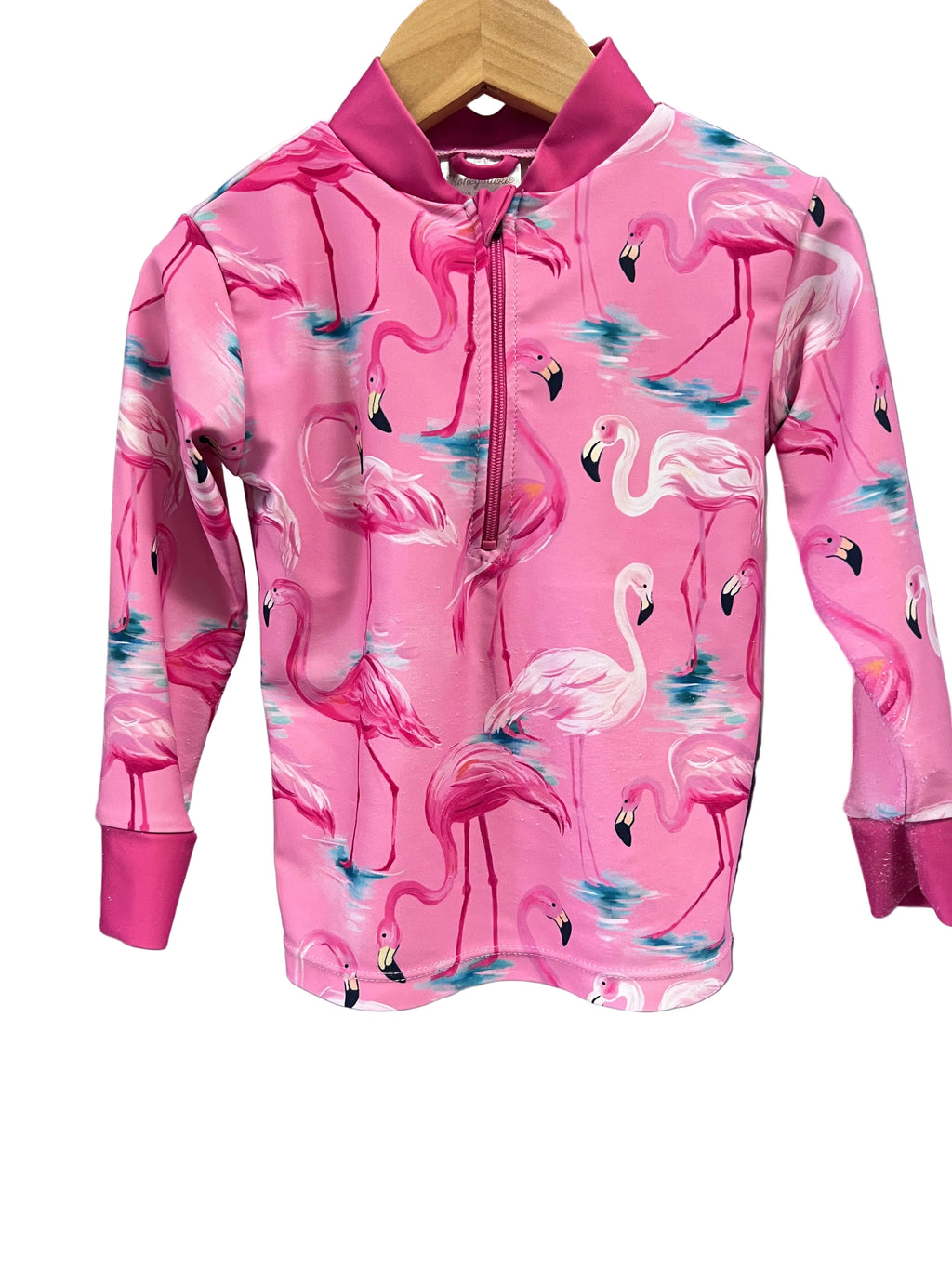 pink Honeysuckle Swim Swim, 2-3y