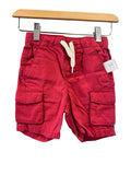 red Old Navy shorts, 2t