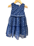 navy Deux Par Deux dress, 2y