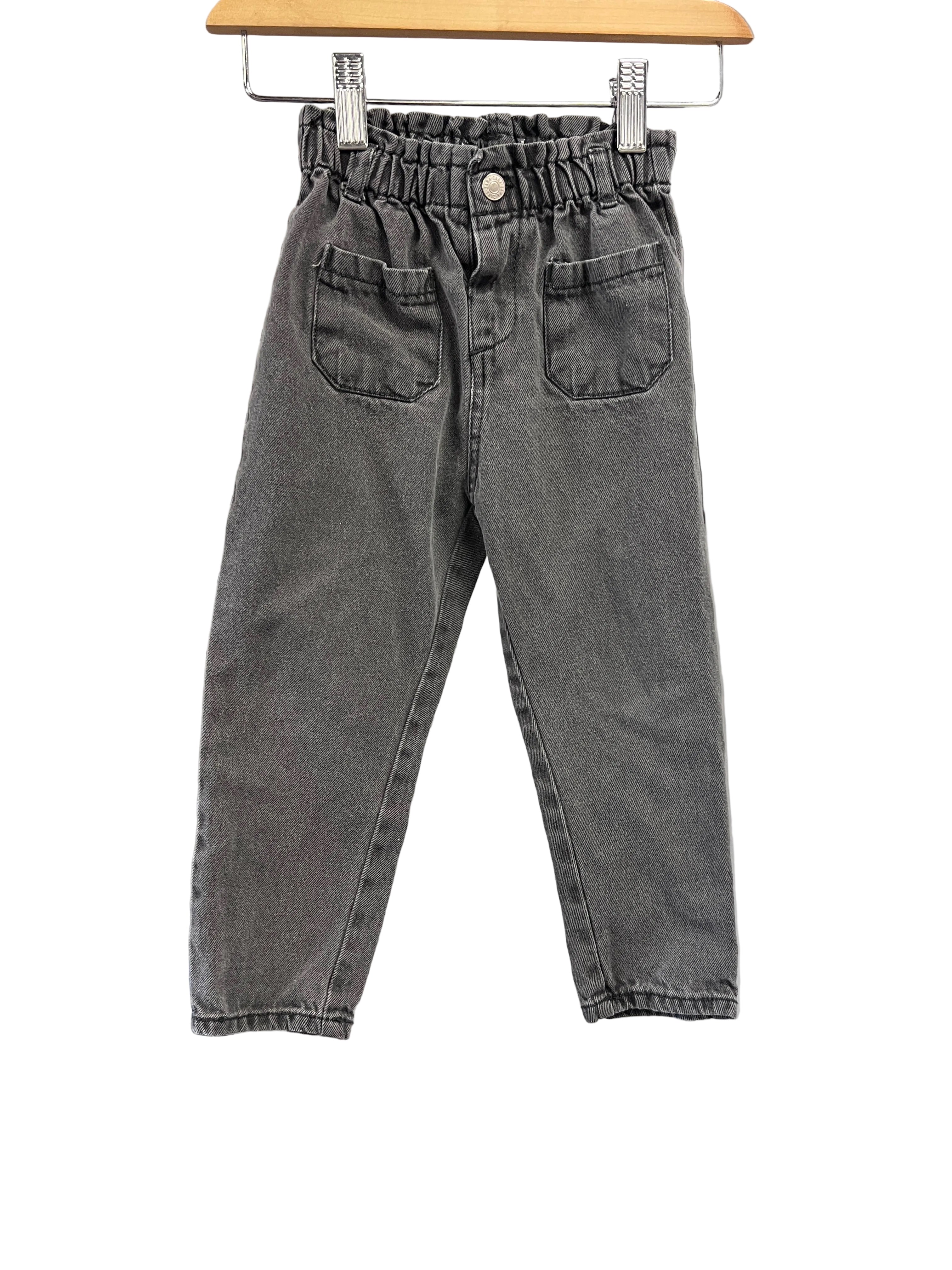 grey zara jeans, 2-3y