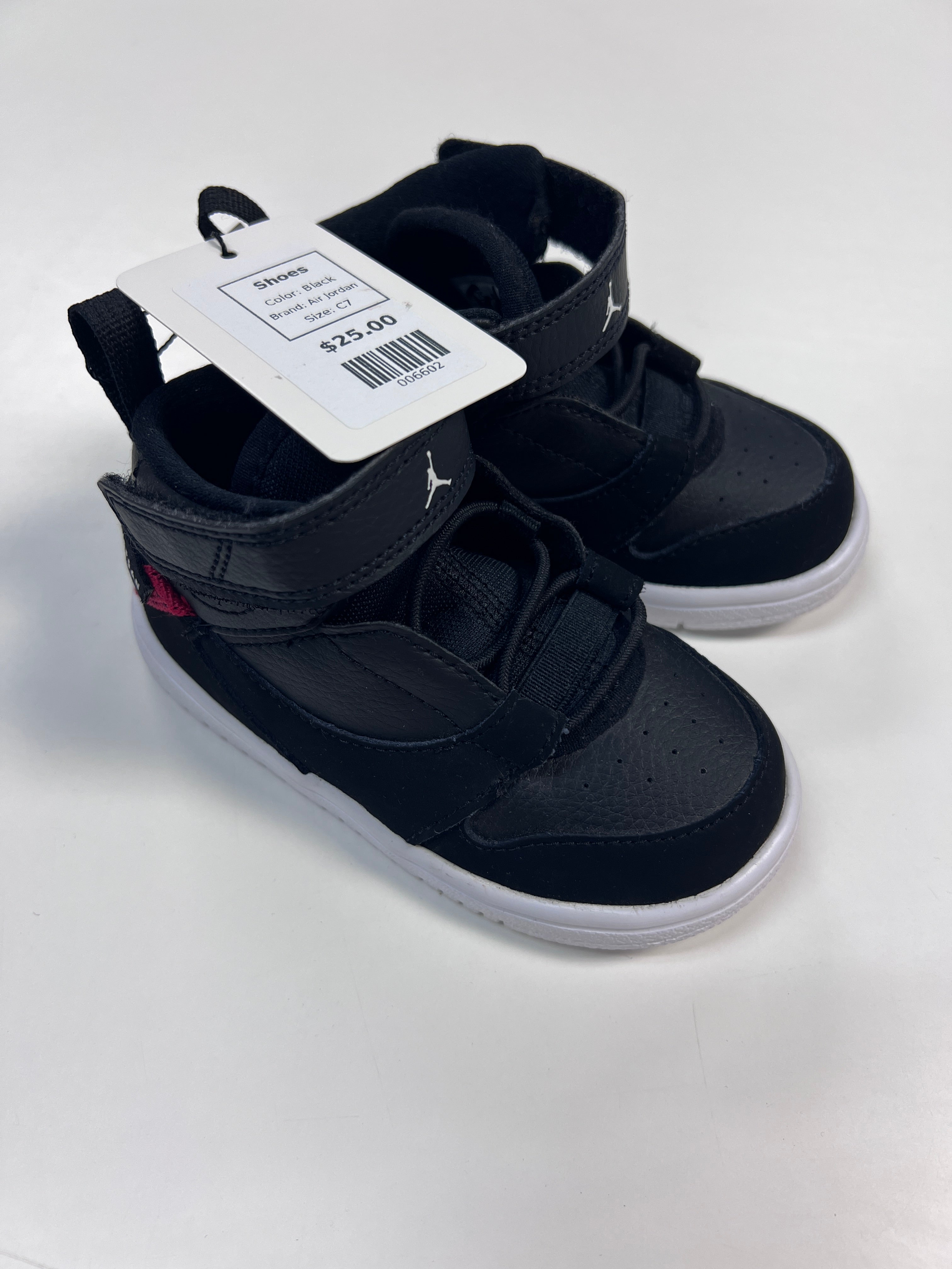 Black Air Jordan Shoes, C7