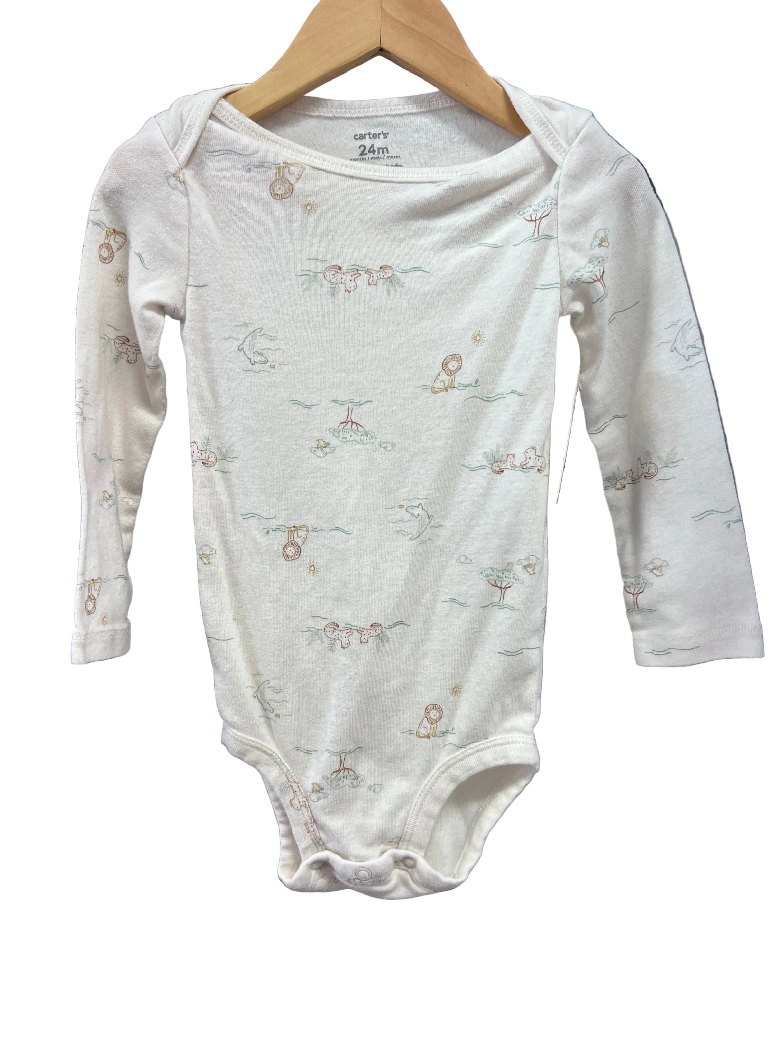 Ivory Carters Onesie, 24m