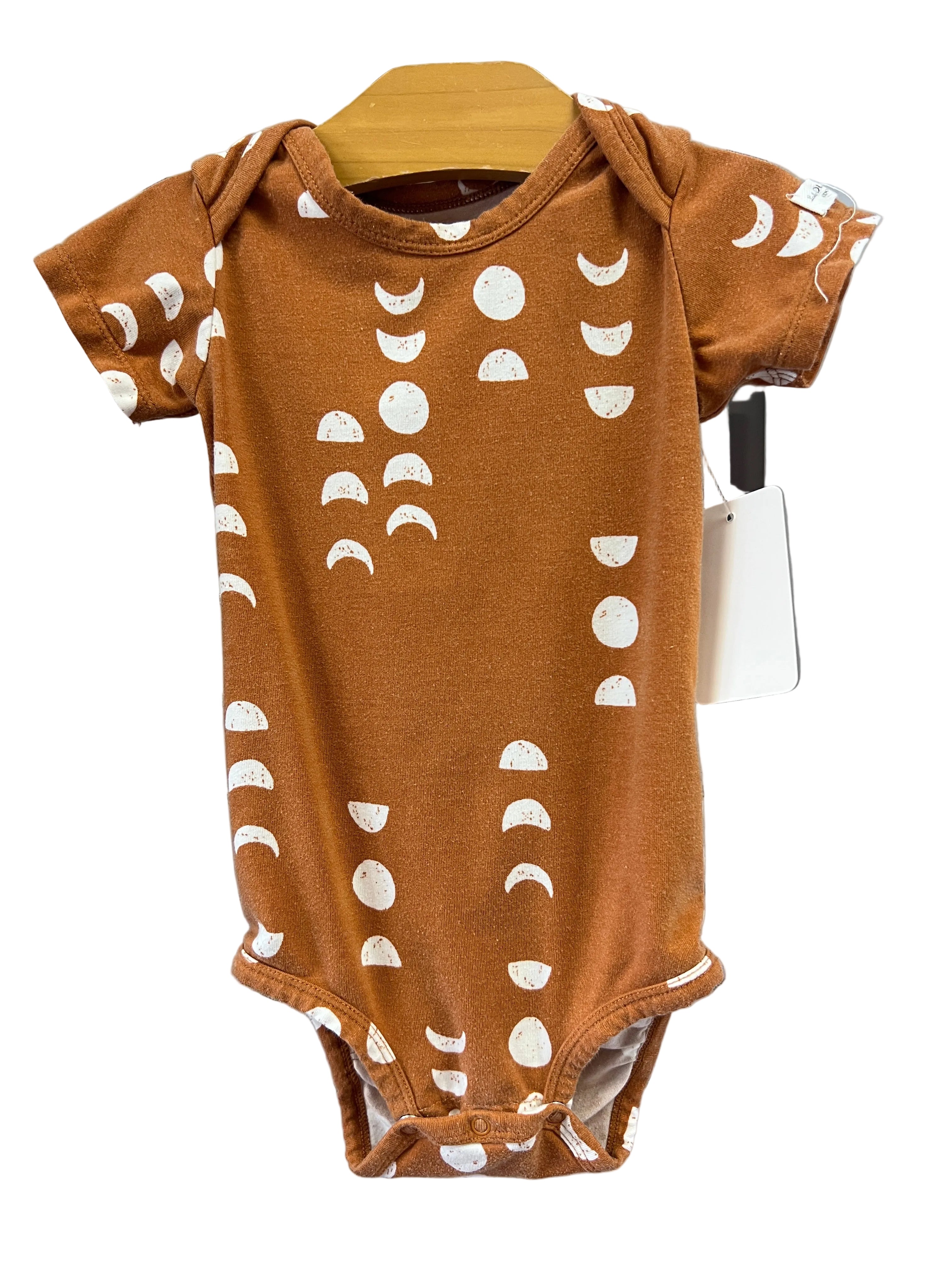 Rust Loulou Lollipop Onesie, 6-12m